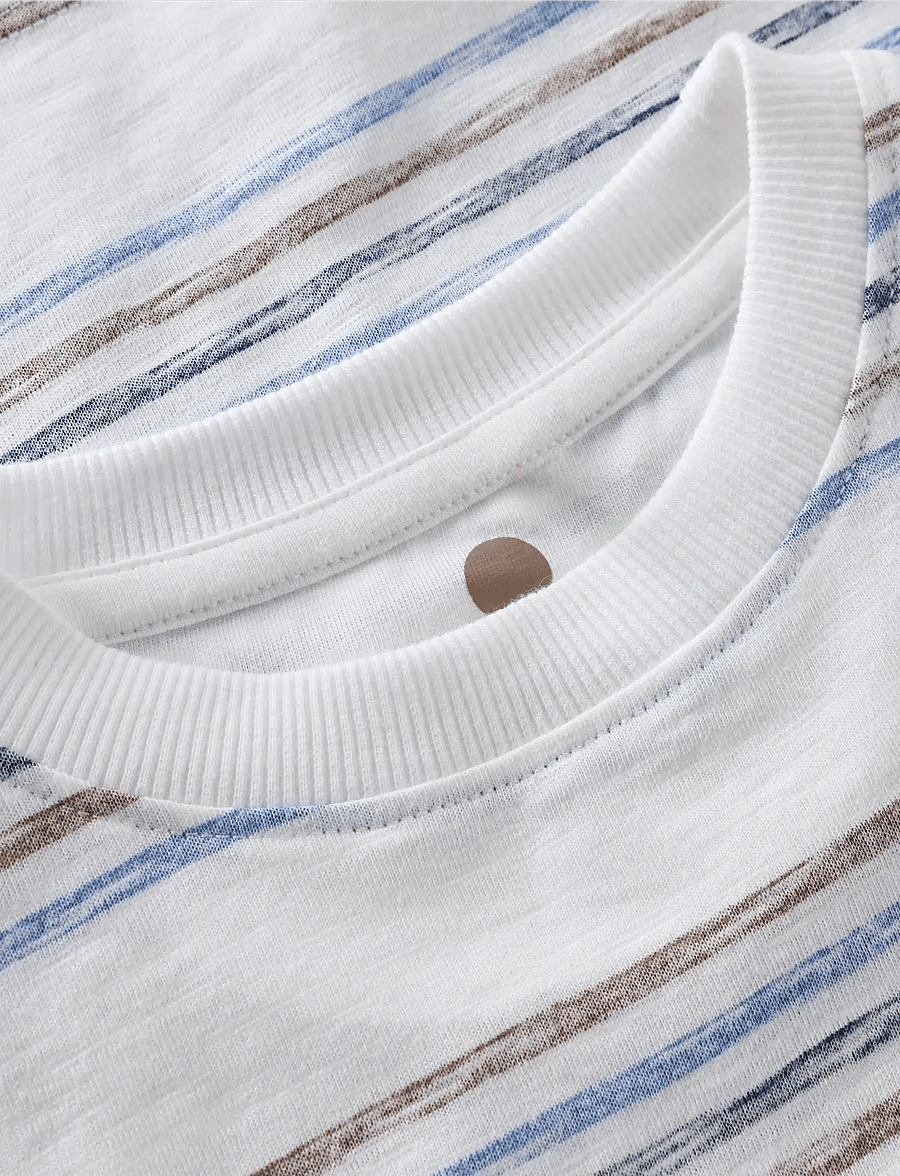 En Fant - T-shirt SS Stripe - kurzärmelige - brunnera blue - 2