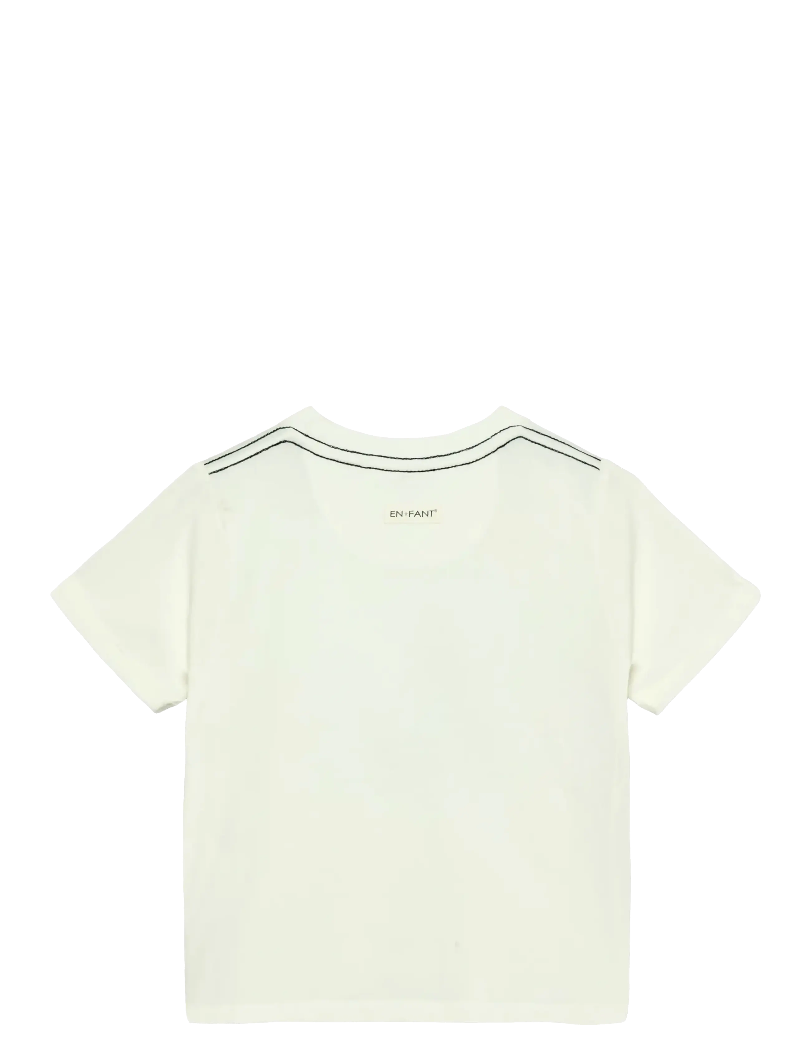 En Fant - T-shirt SS - lyhythihaiset t-paidat - egret - 1
