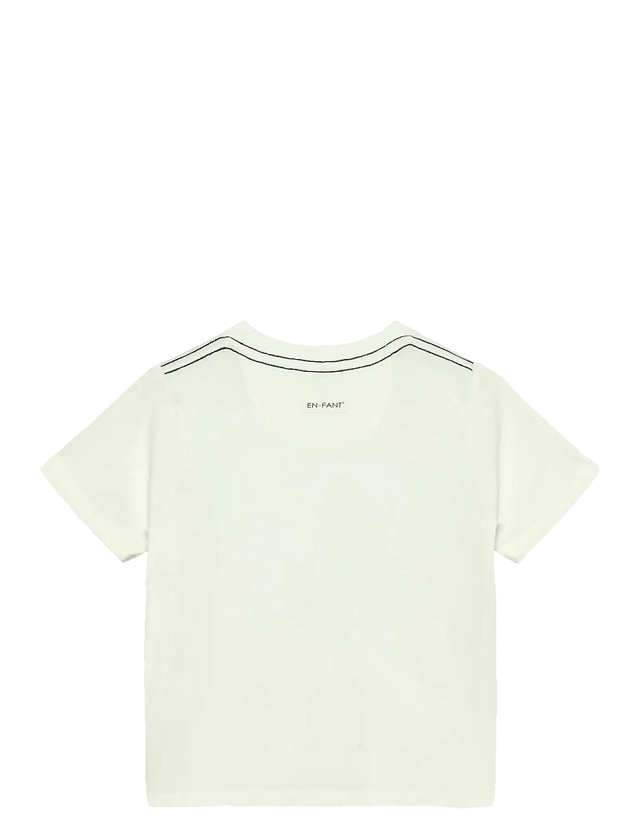 En Fant - T-shirt SS - lyhythihaiset t-paidat - egret - 1