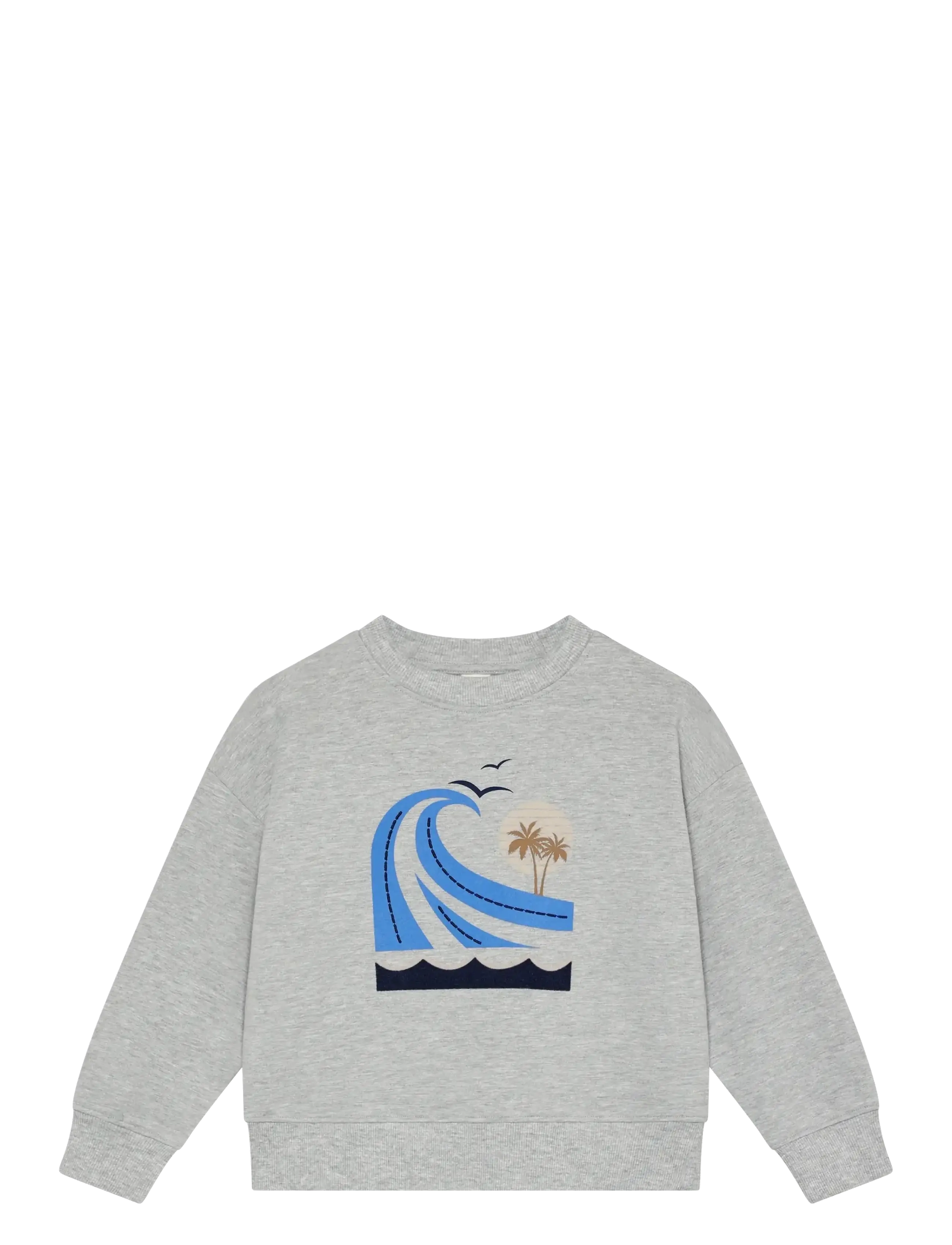 En Fant Sweatshirt - Riided - LIGHT GREY MELANGE / grey