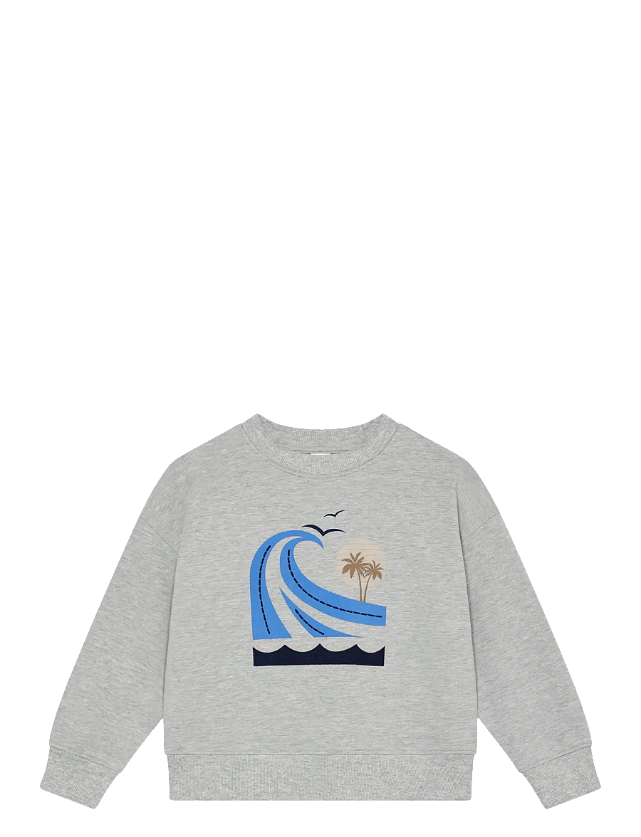 En Fant - Sweatshirt - sweatshirts - light grey melange - 0