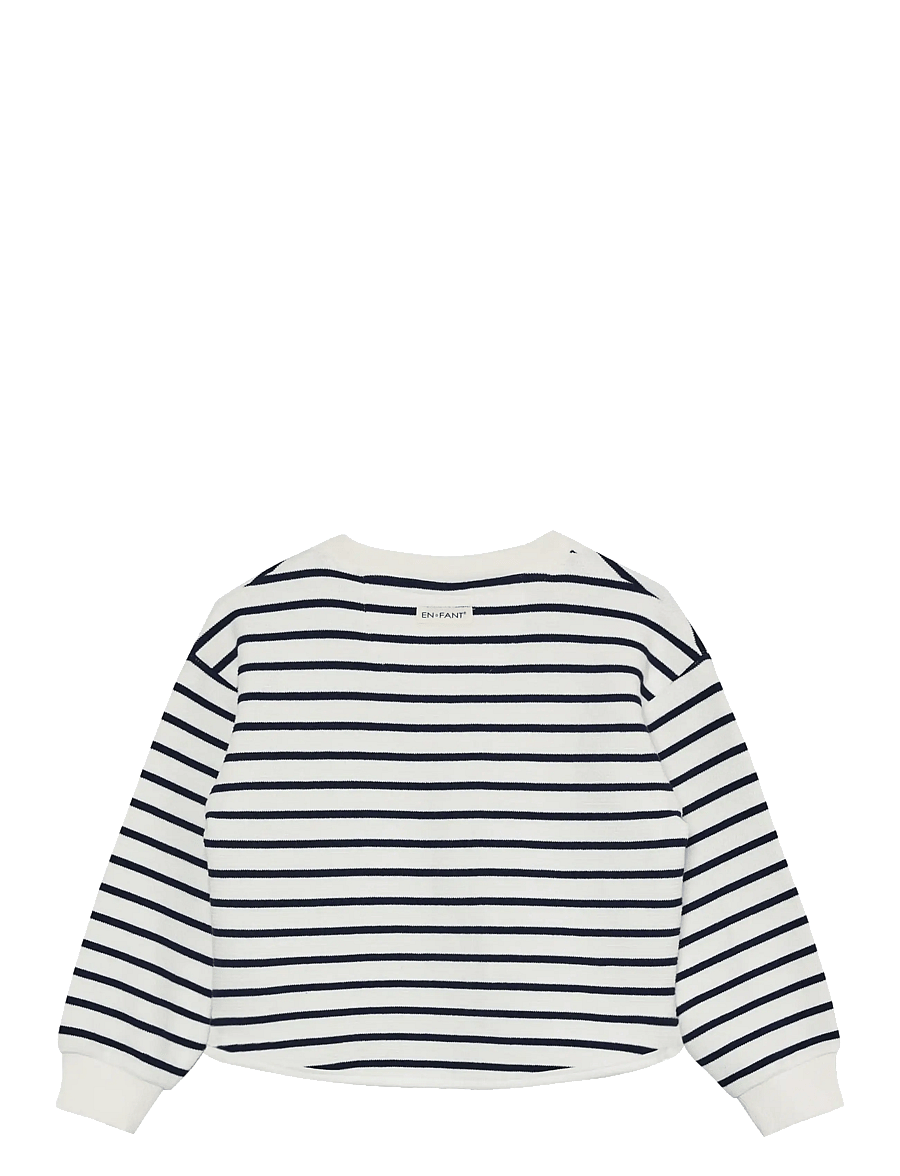 En Fant - Sweatshirt Stripe - sweatshirts - medieval blue - 1