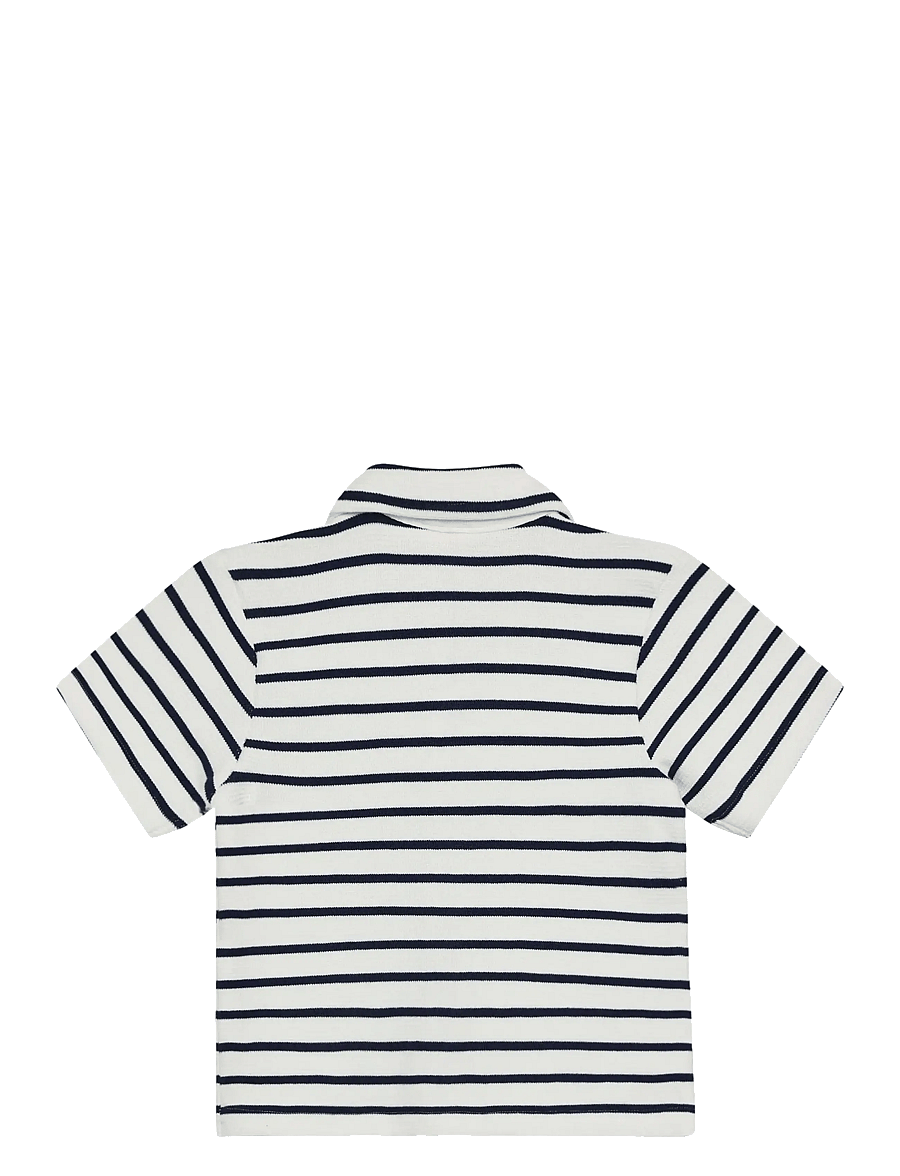 En Fant - Shirt Sweat Stripe - kortärmade skjortor - medieval blue - 1