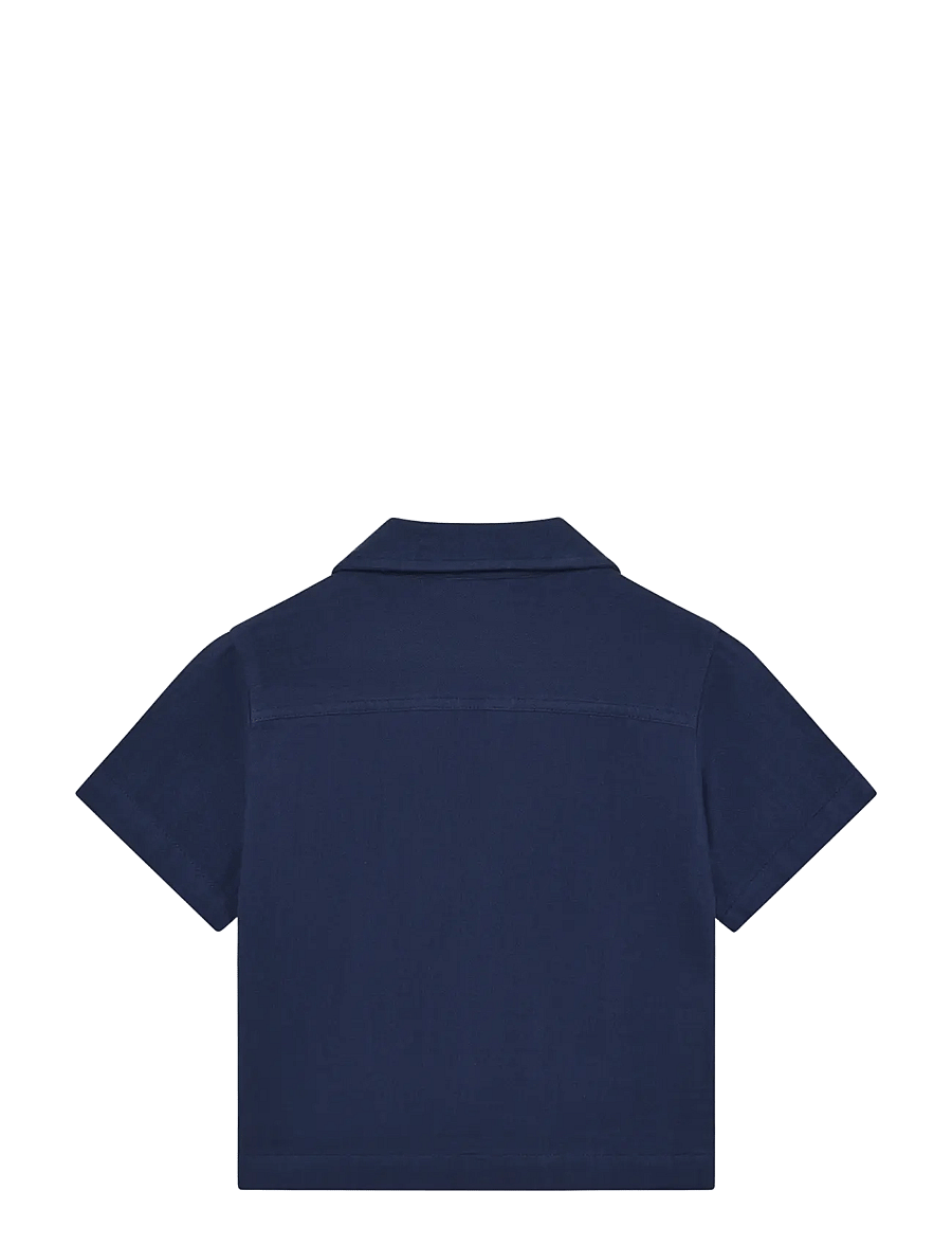 En Fant - Shirt SS Muslin - kortærmede skjorter - medieval blue - 2