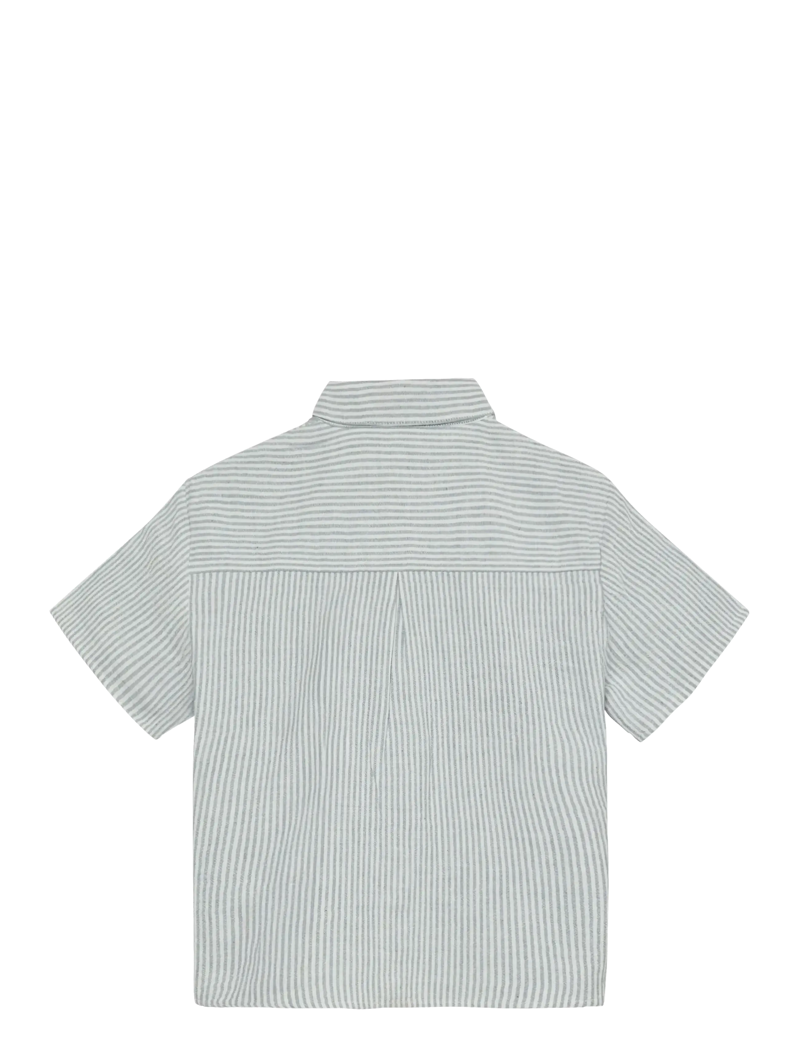 En Fant - Shirt SS Muslin Stripe - kortærmede skjorter - citadel - 1