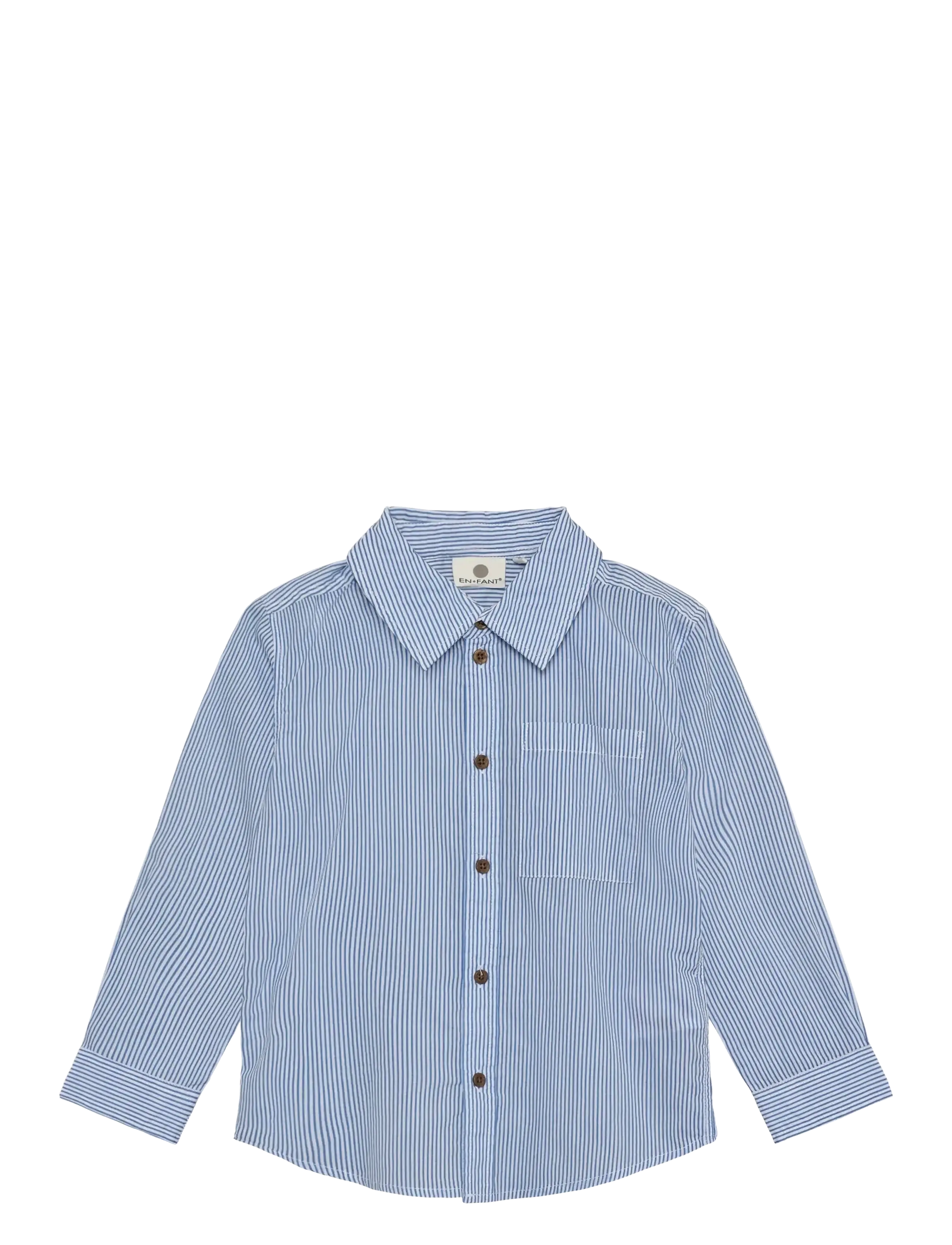 En Fant Shirt LS Stripe - Vis alt - REGATTA / blue