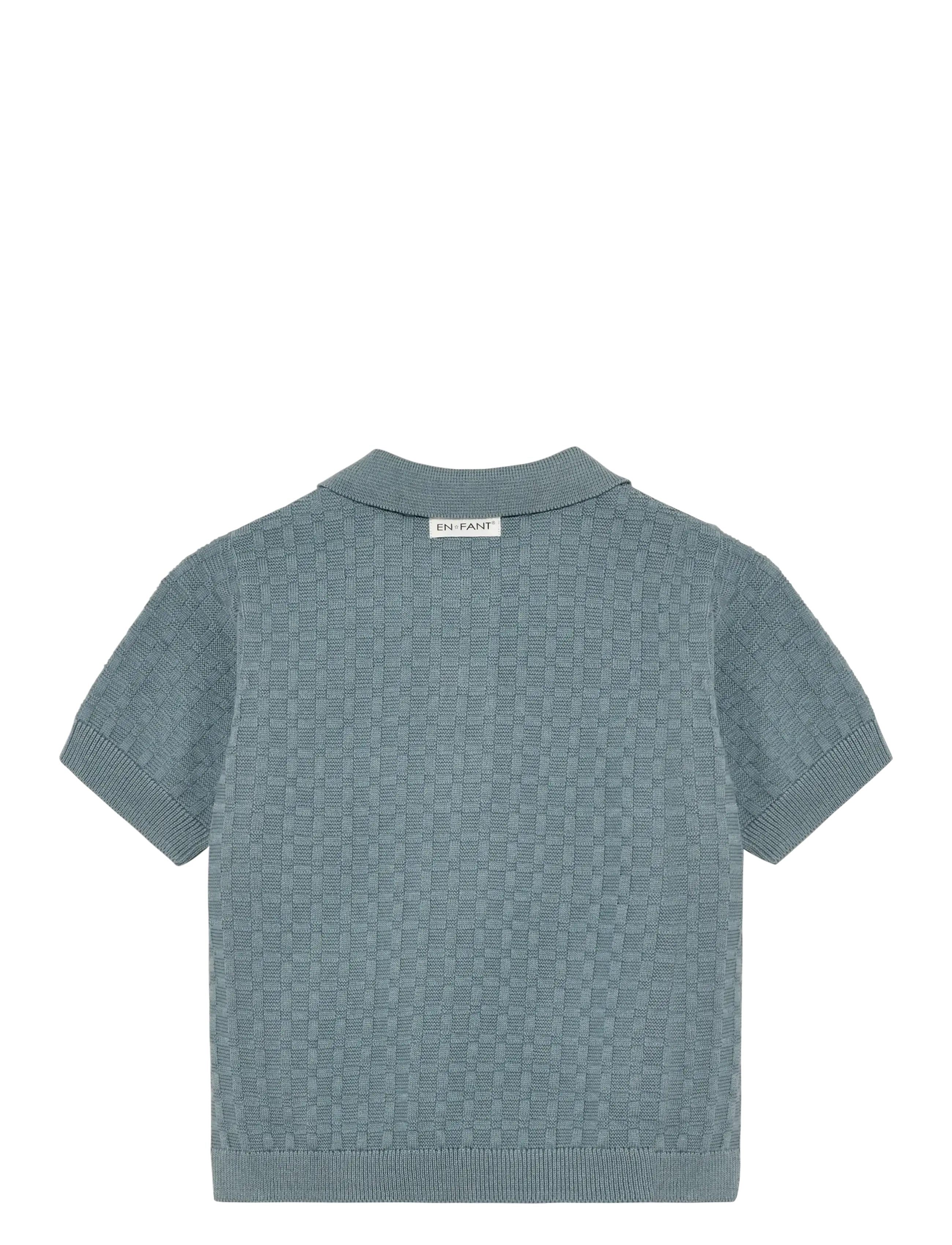 En Fant - Knit Polo - polosärgid - citadel - 1