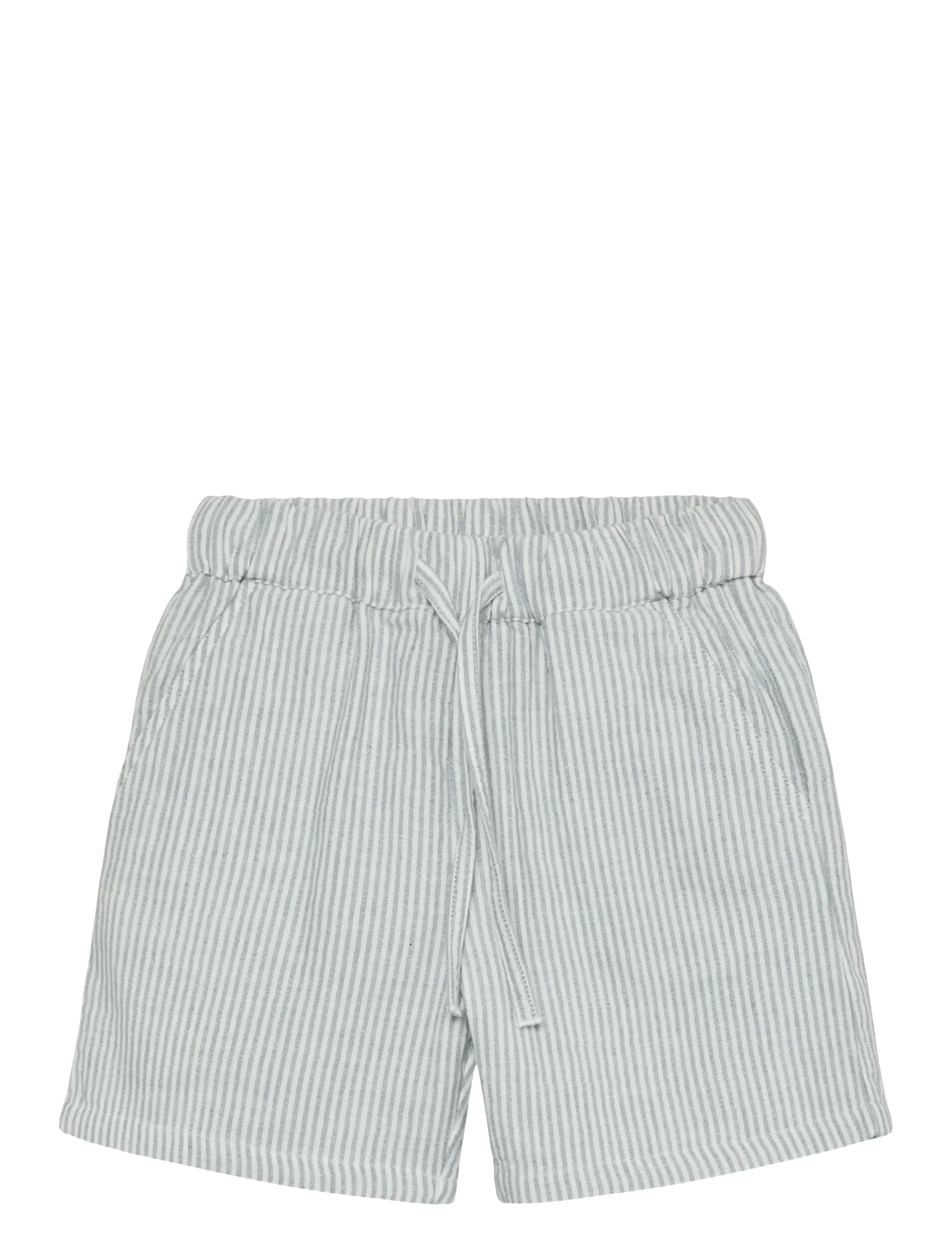 En Fant Shorts Muslin Stripe - Neuheiten - CITADEL / grey