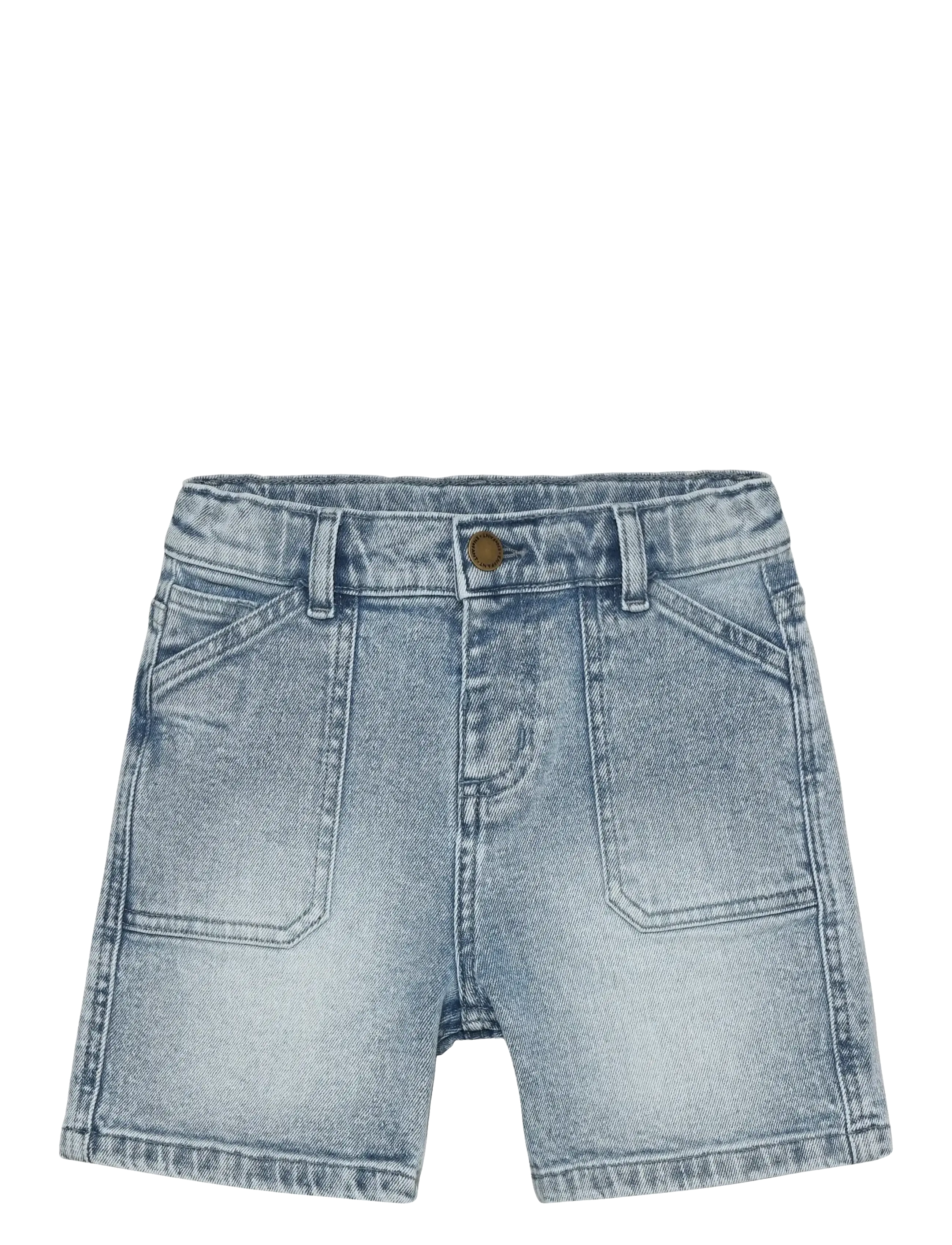 En Fant Shorts Denim Bermuda - Shorts - LIGHT BLUE DENIM / blue