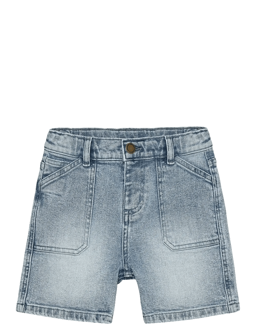 En Fant - Shorts Denim Bermuda - jeansshorts - light blue denim - 0