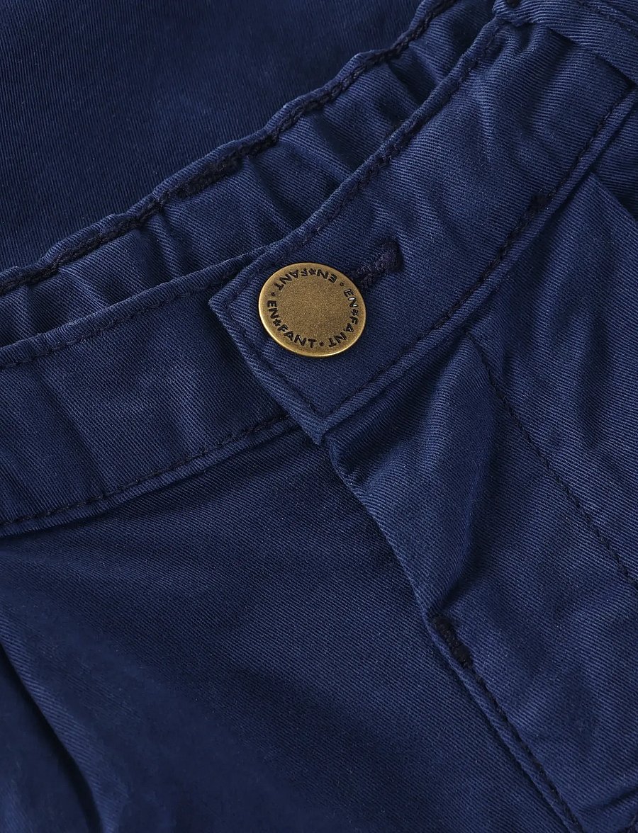 En Fant - Pants Woven - chinos - medieval blue - 2