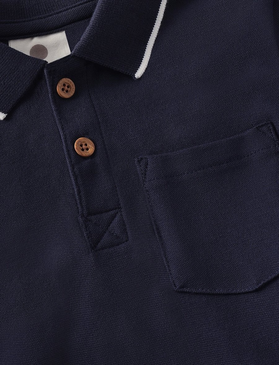 En Fant - Polo LS - langärmelig poloshirt - parisian night - 2