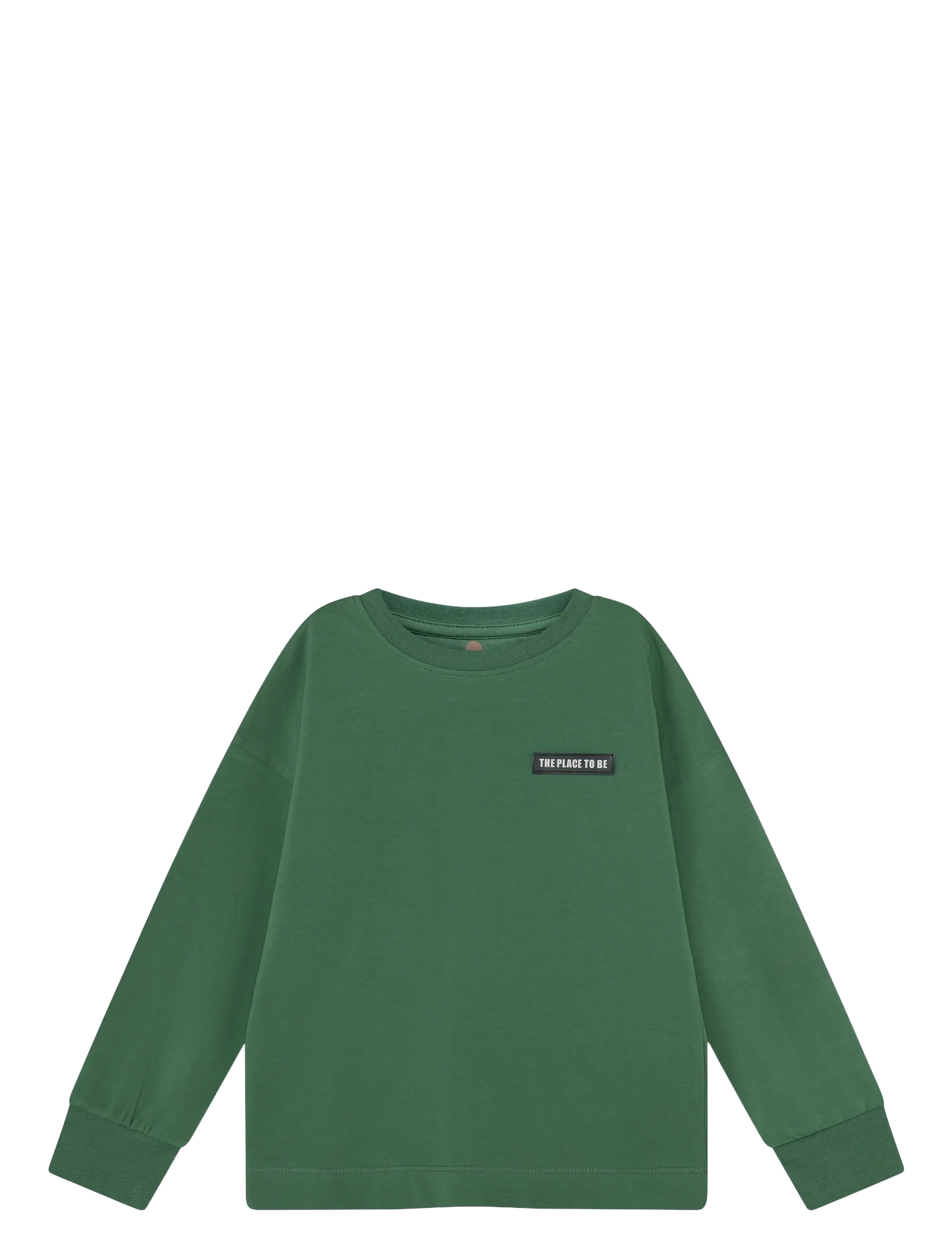 En Fant - T-shirt LS - pikkade varrukatega t-särgid - deep grass green - 0