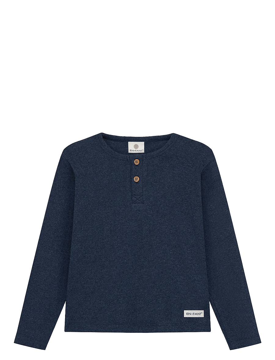 En Fant - T-shirt LS - långärmade t-shirts - parisian night - 0