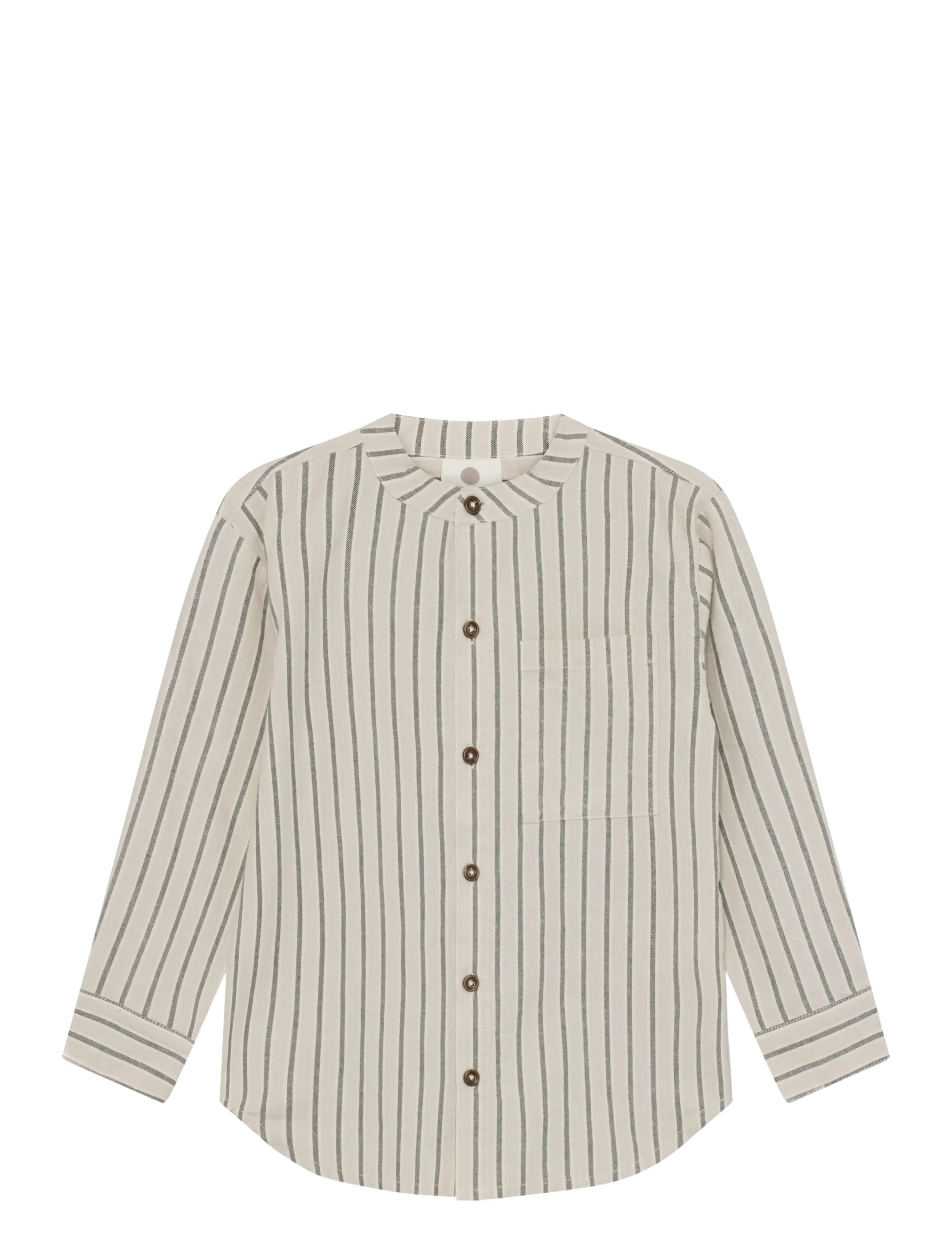 En Fant Shirt LS - Langärmlige Hemden - CHATEAU GRAY / cream