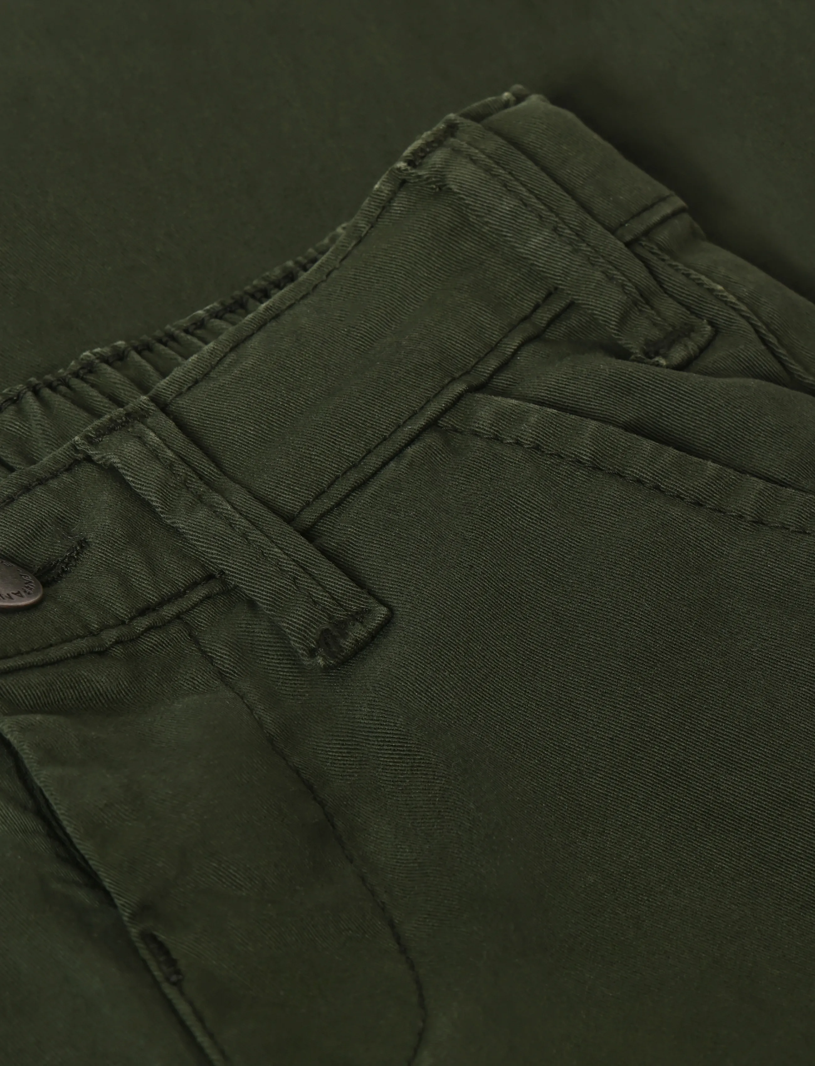 En Fant - Pants Twill - kombu green - 2