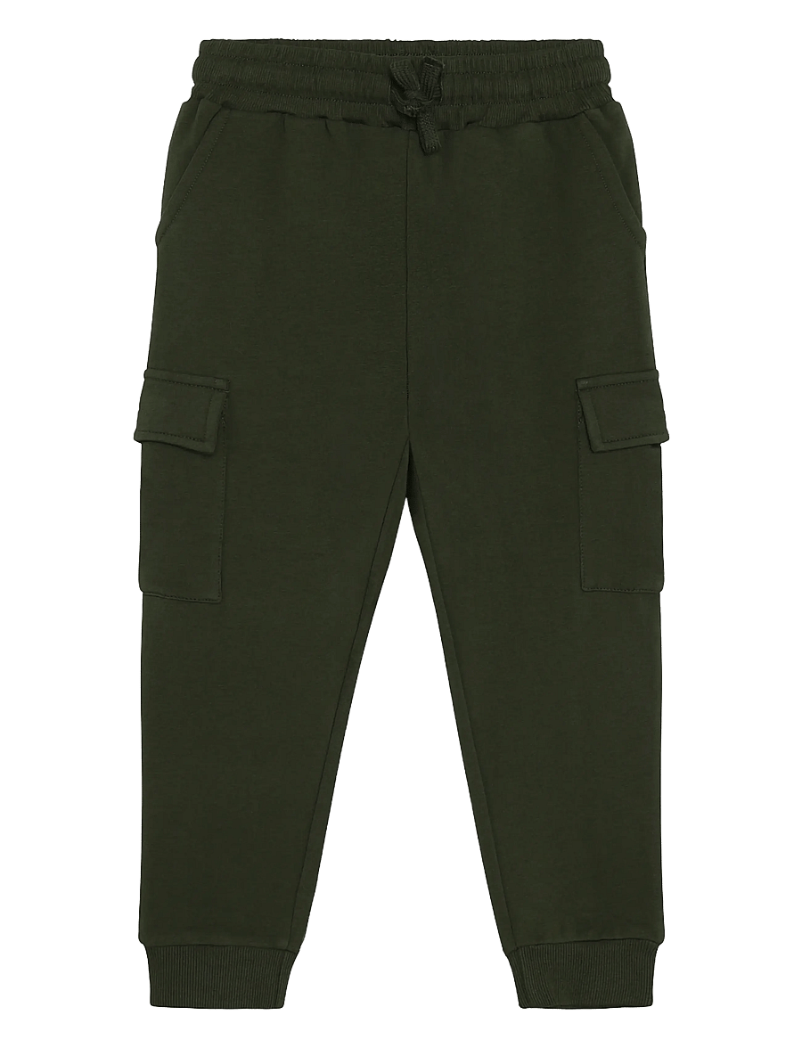 En Fant - Pants Sweat - cargohosen - kombu green - 0