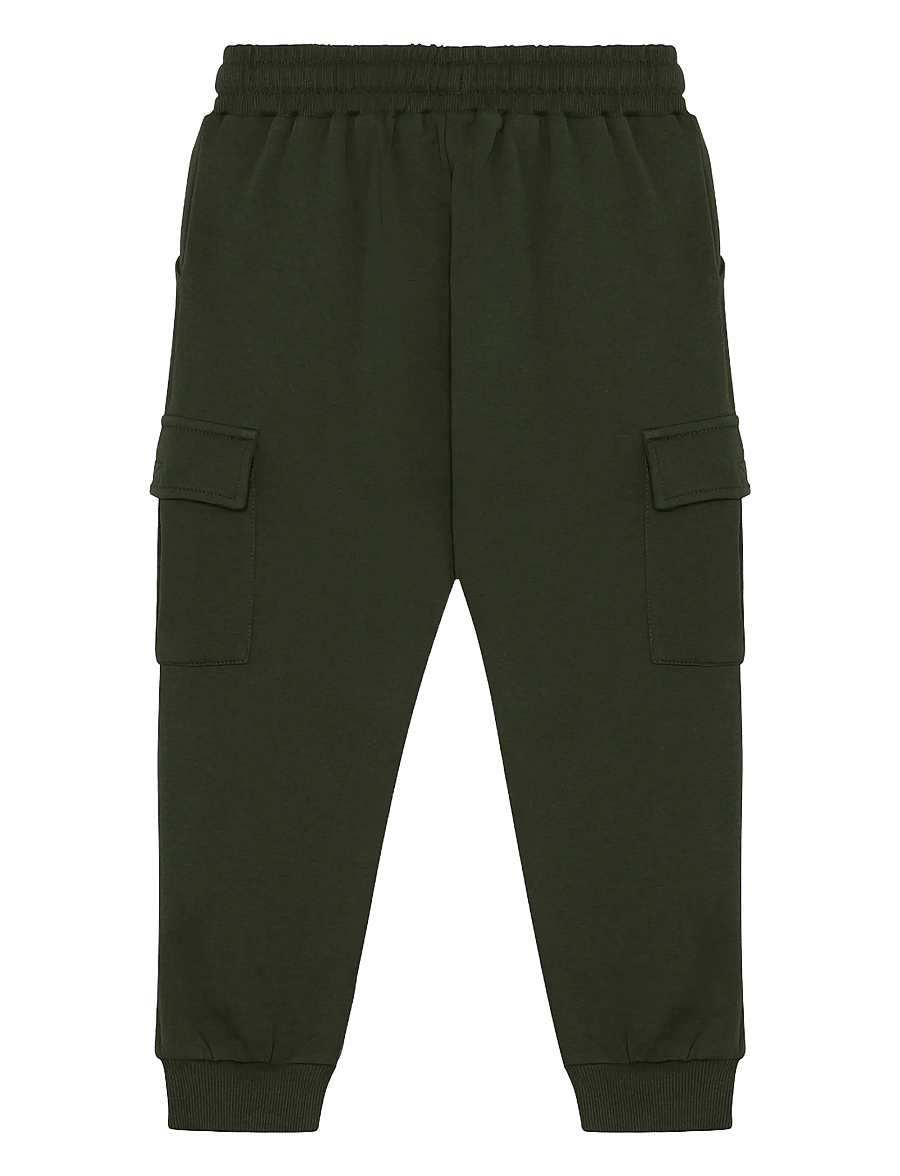 En Fant - Pants Sweat - cargohosen - kombu green - 1