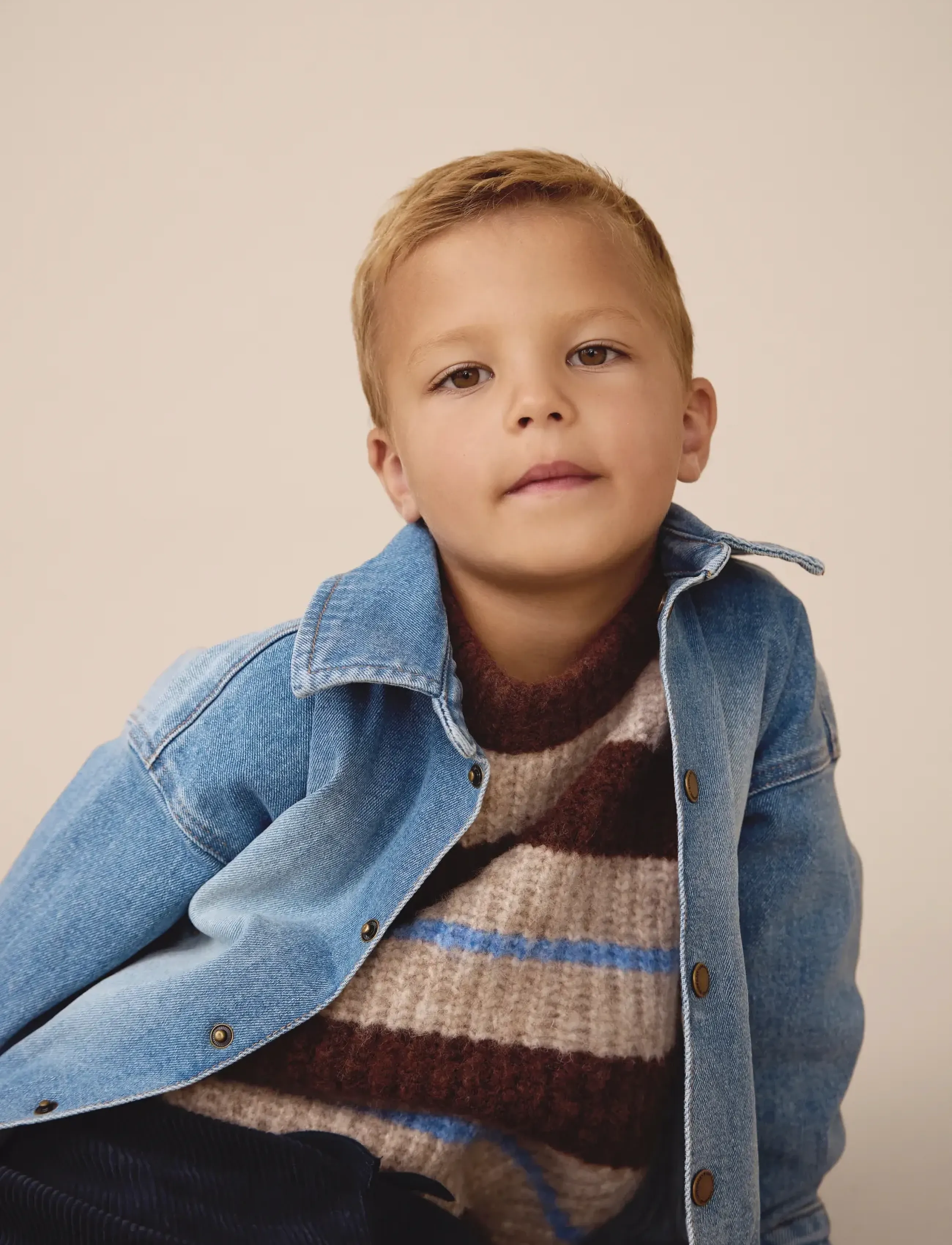 En Fant Pants Corduroy, Børn, Corduroy Snørebukser, Navy, Str: 128