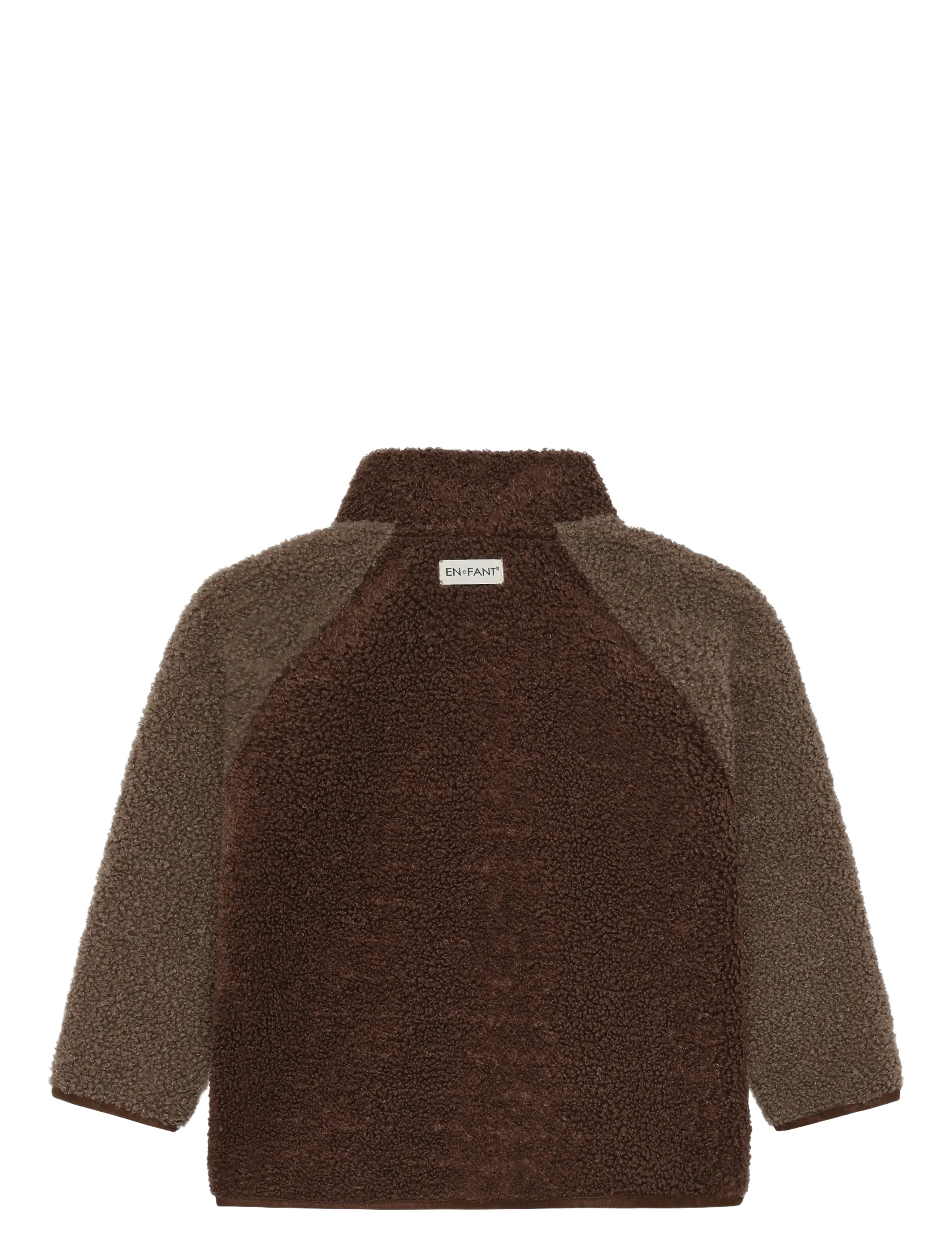 En Fant - Jacket Teddy - fleecejackor - chestnut - 1