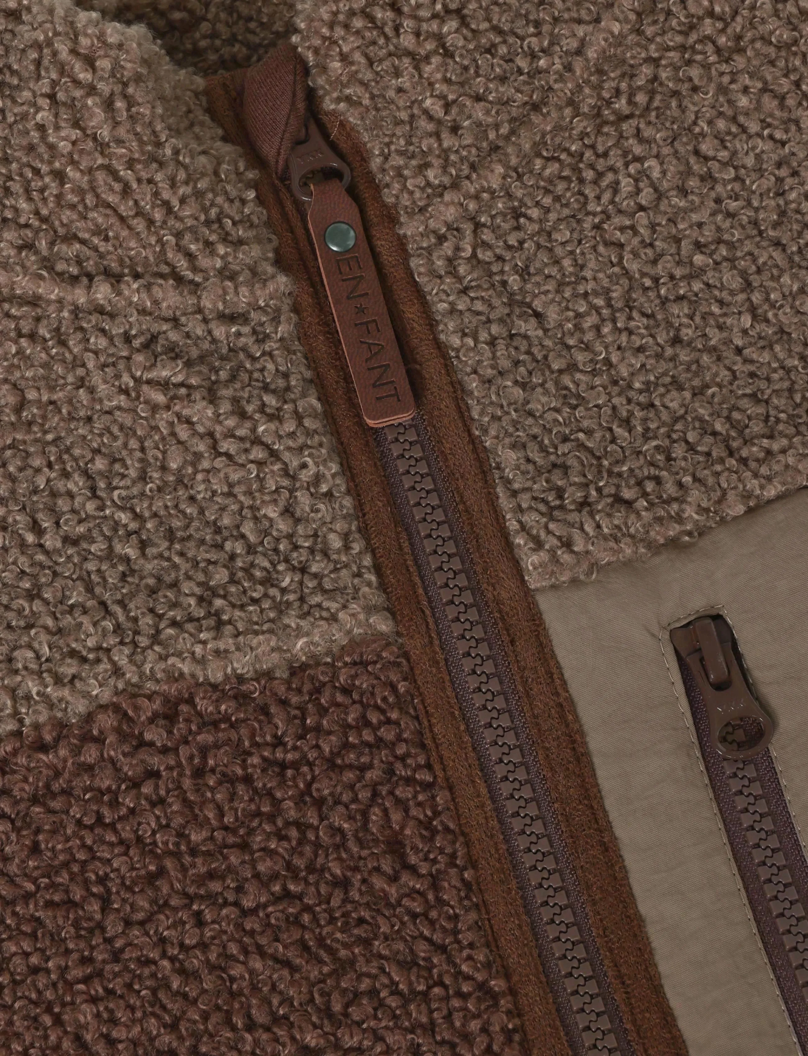 En Fant - Waistcoat Teddy - chestnut - 2