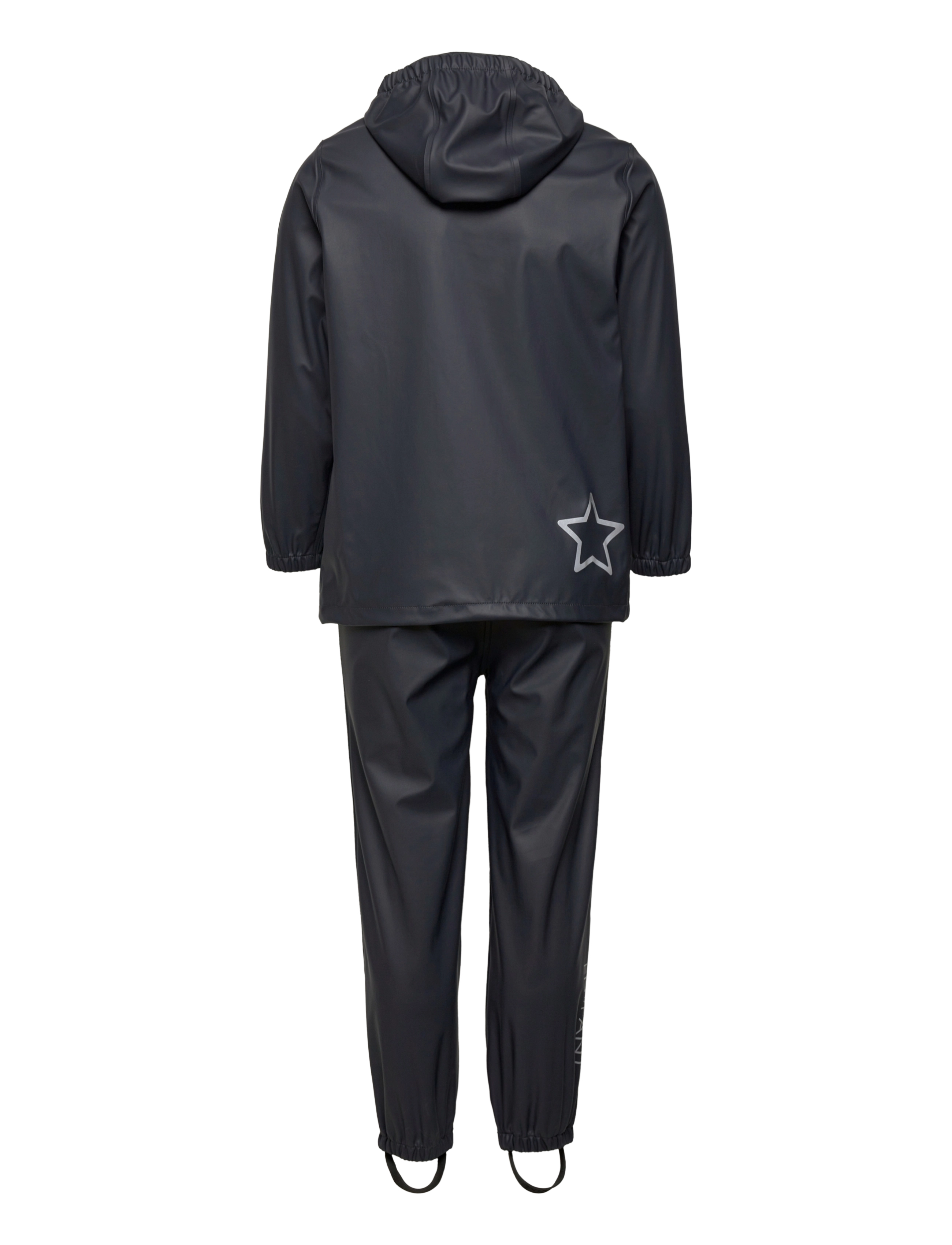 En Fant - Rainwear Set Solid - jacken & mäntel - blue night - 1