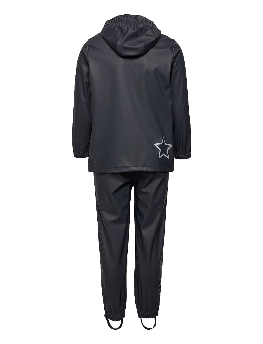 En Fant - Rainwear Set Solid - vihmakomplektid - blue night - 1