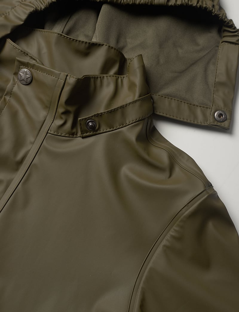 En Fant - Rainwear Set Solid - regensets - ivy green - 4