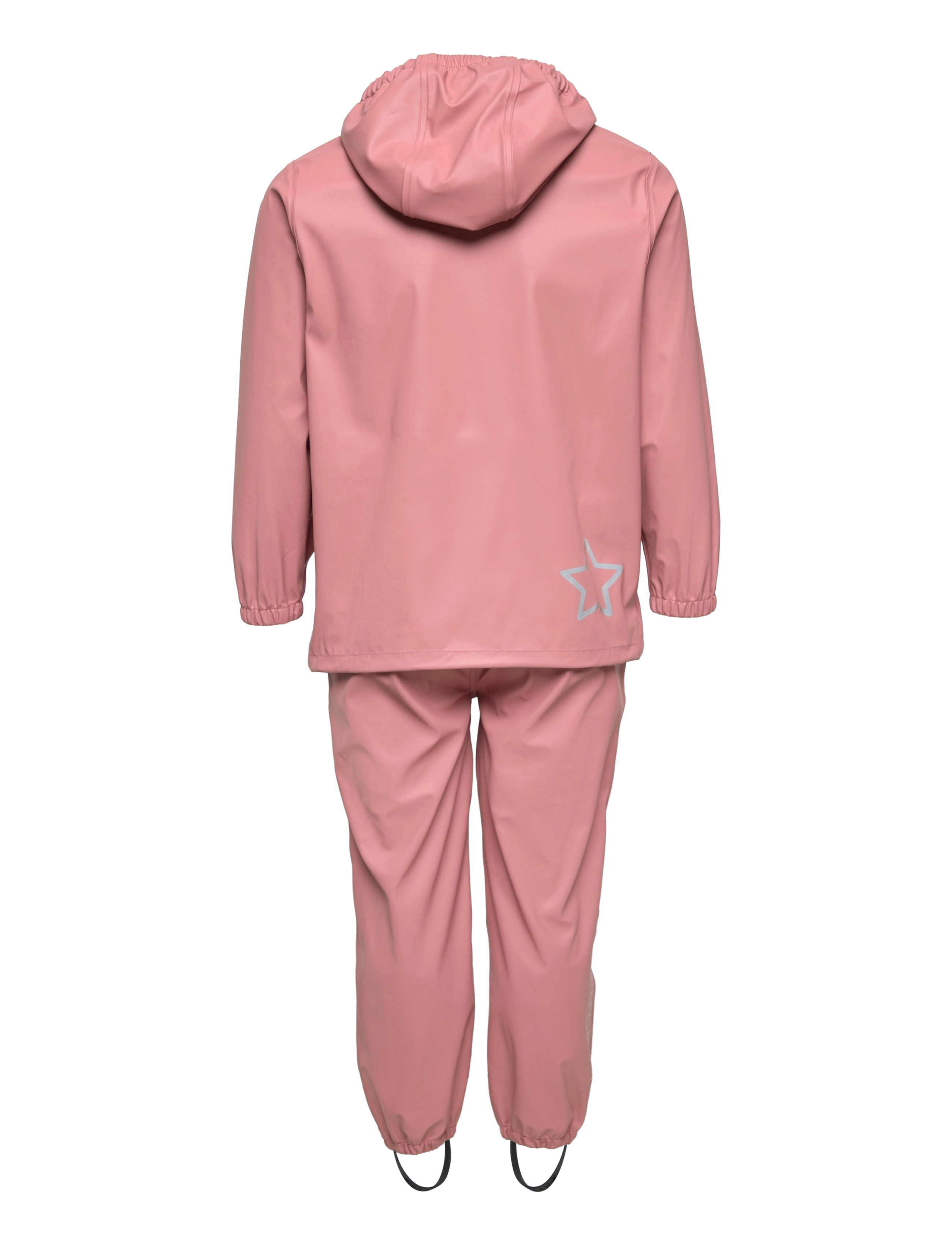 En Fant - Rainwear Set Solid - Üleriided - old rose - 1
