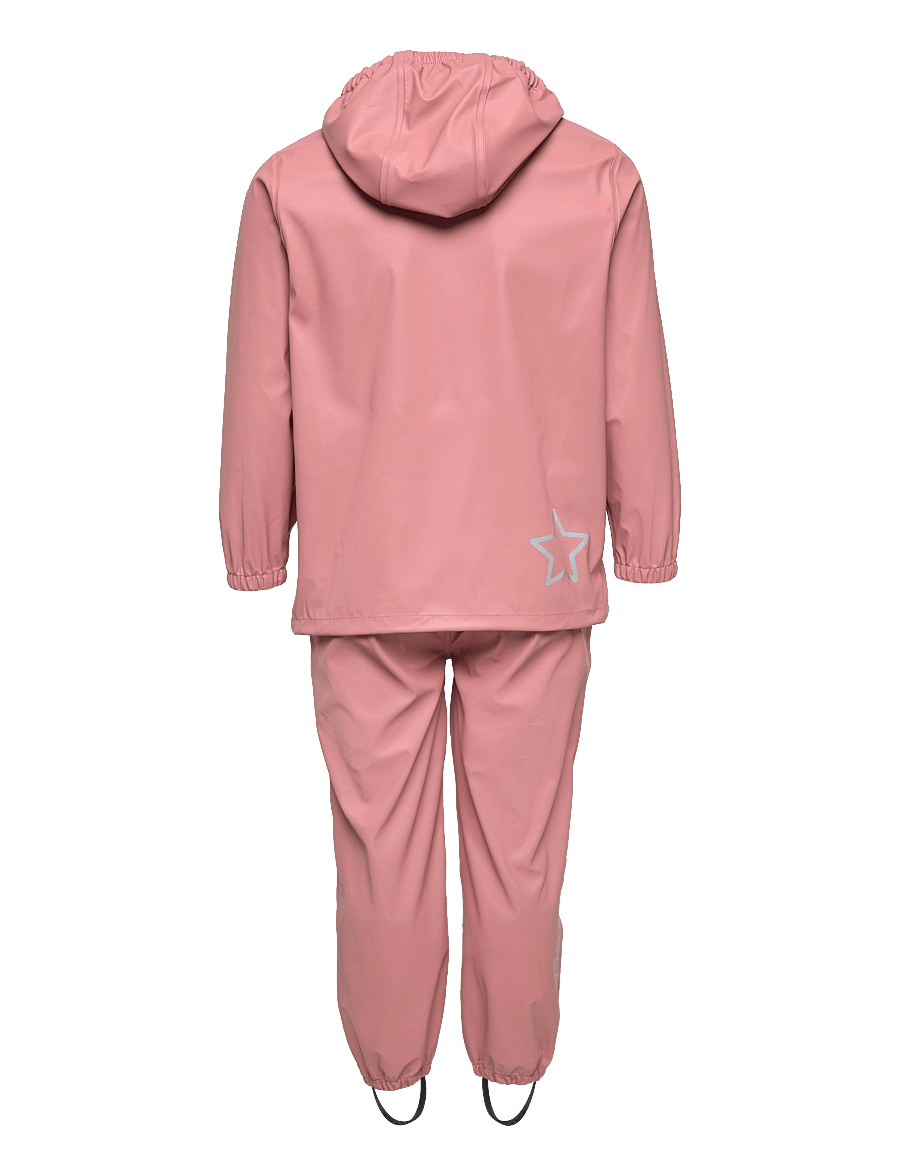En Fant - Rainwear Set Solid - regensets - old rose - 1