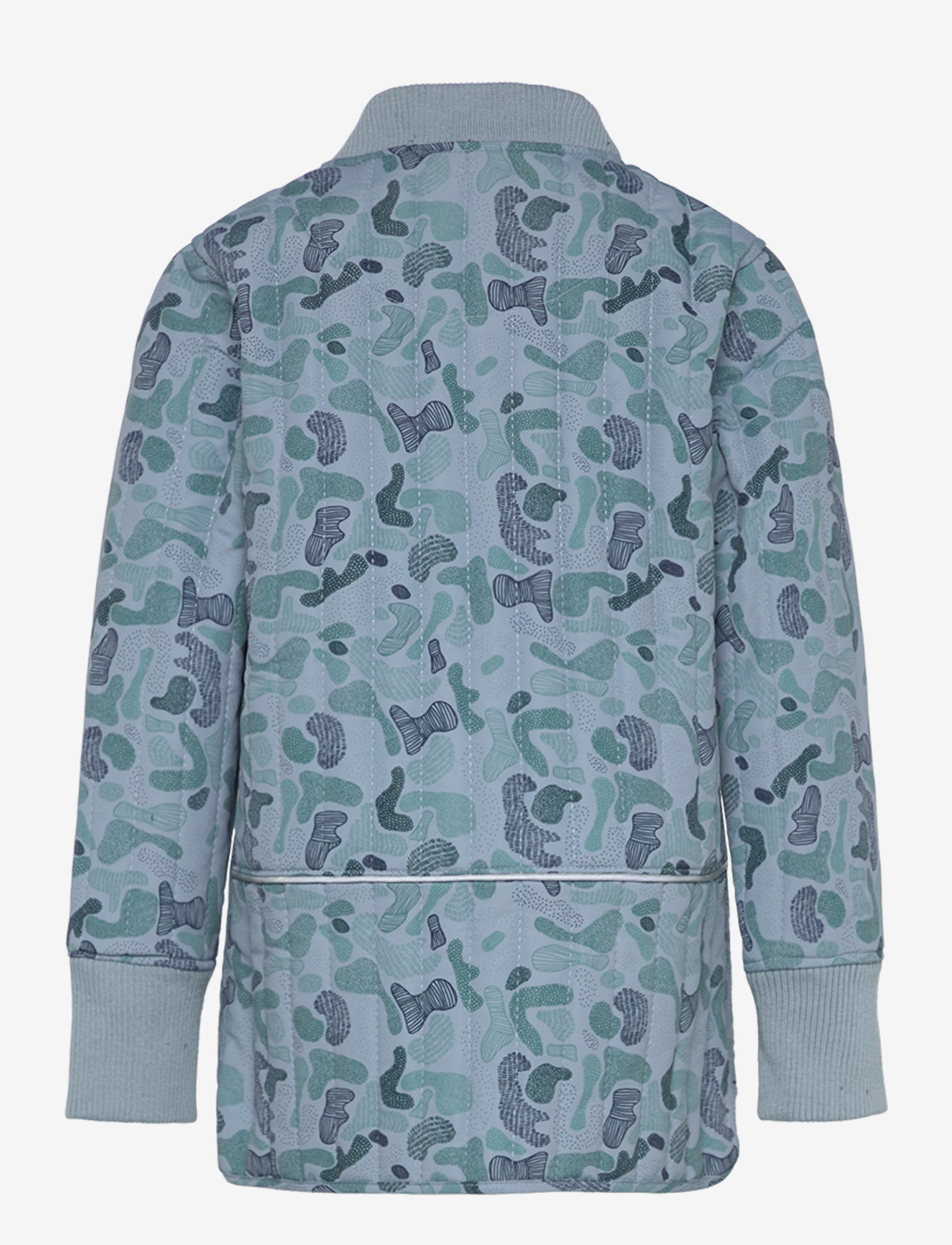 En Fant - Thermal Jacket AOP - dusty blue - 1