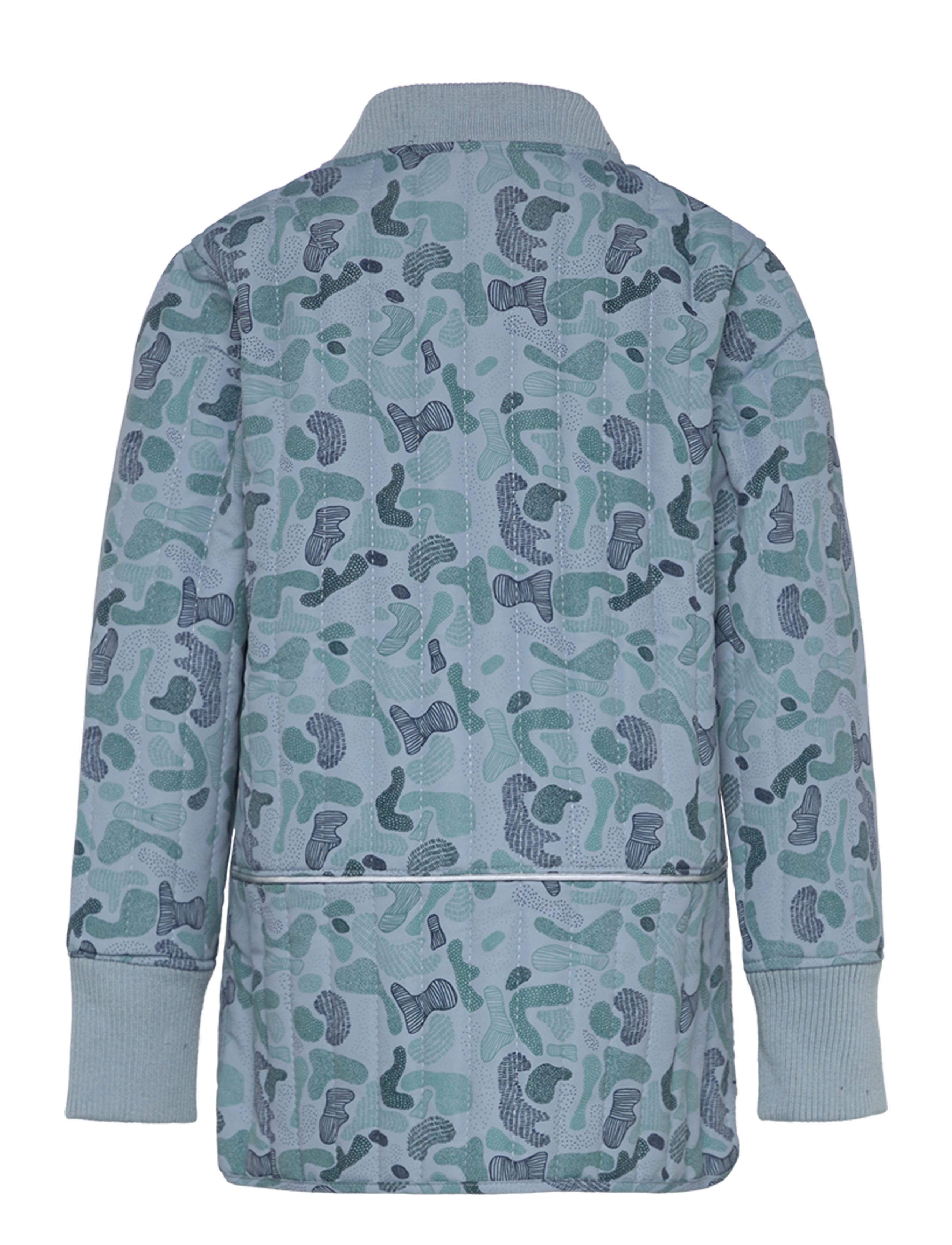 En Fant - Thermal Jacket AOP - dusty blue - 1