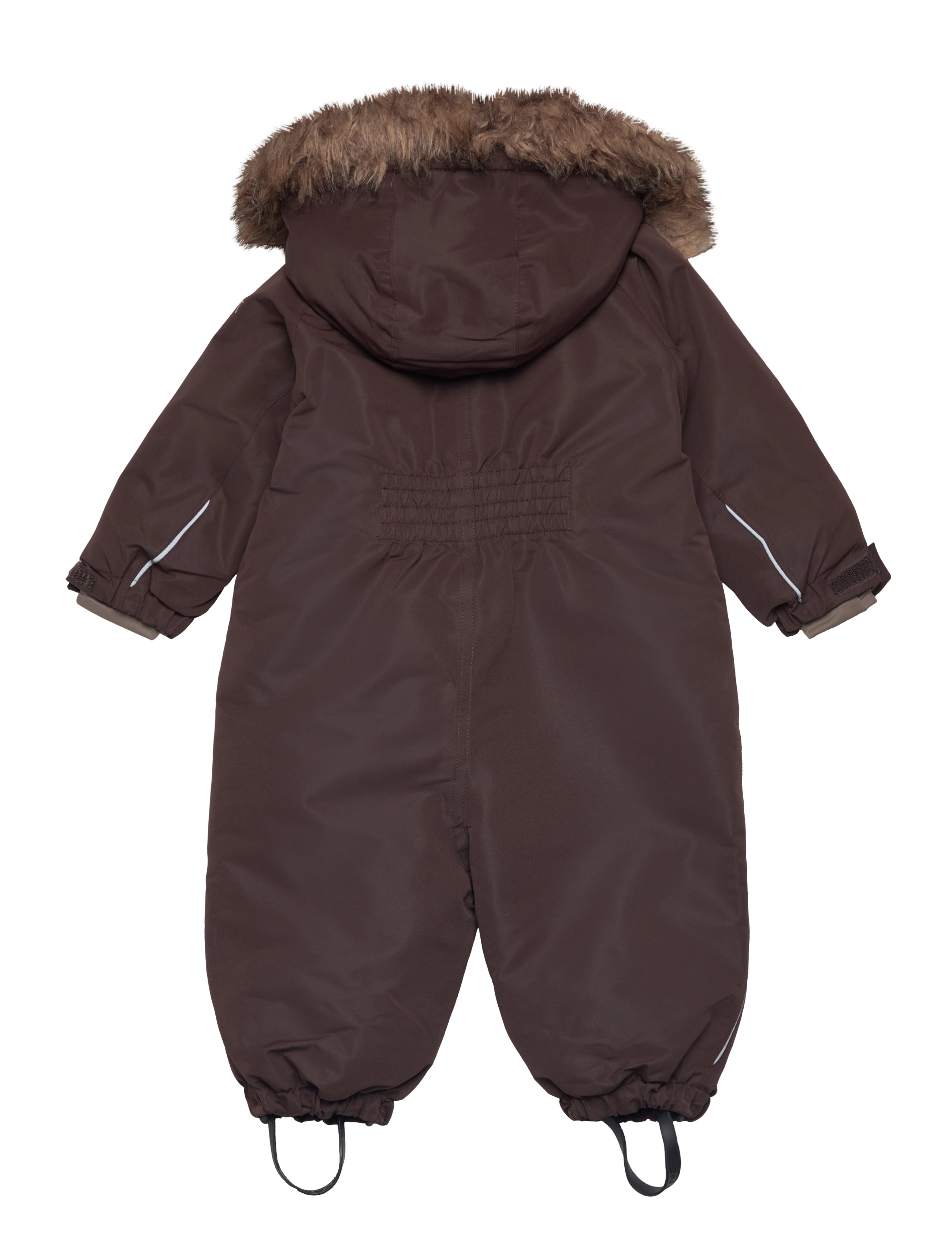 En Fant - Wholesuit W. Fake Fur - coffee bean - 1