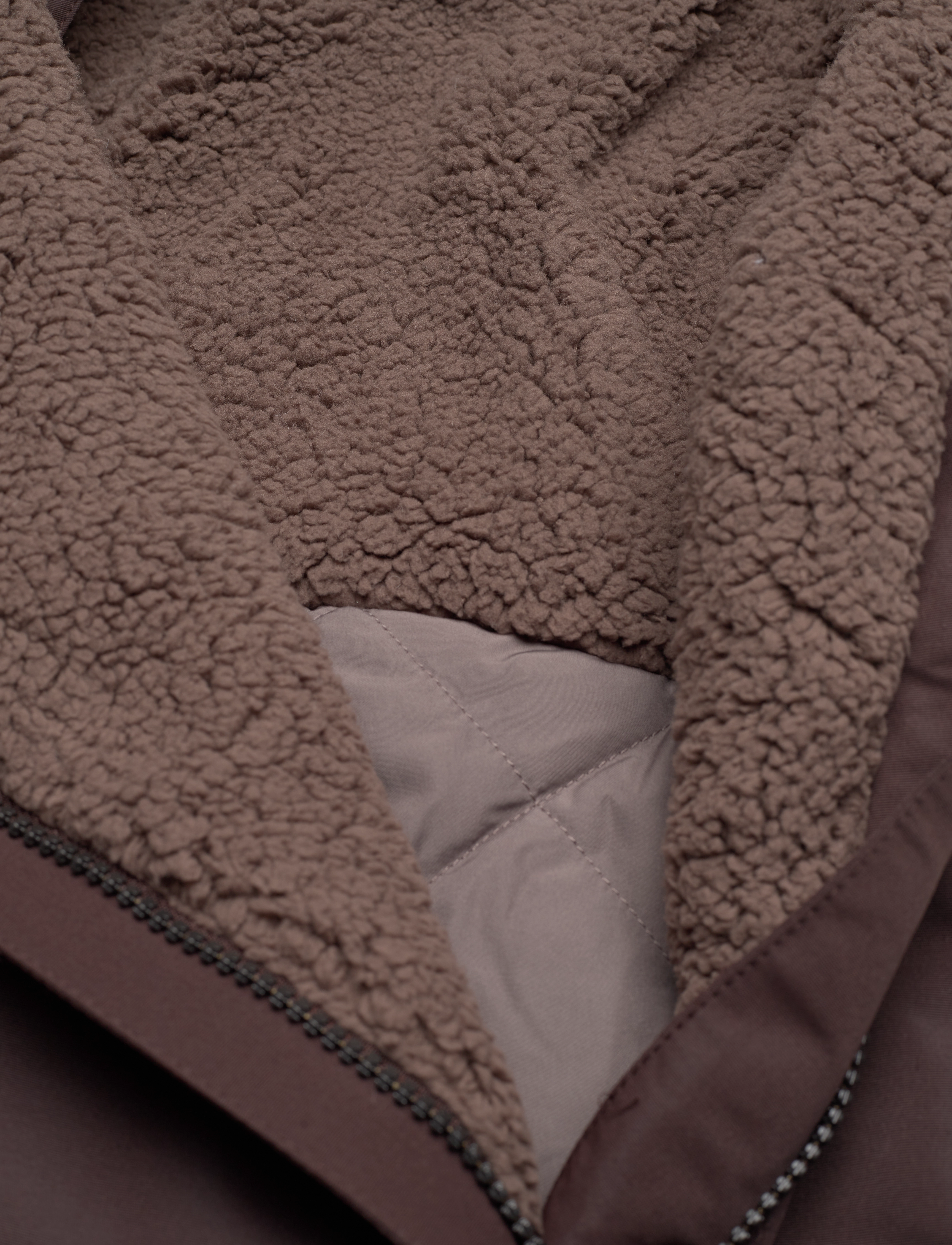 En Fant - Wholesuit W. Fake Fur - coffee bean - 4