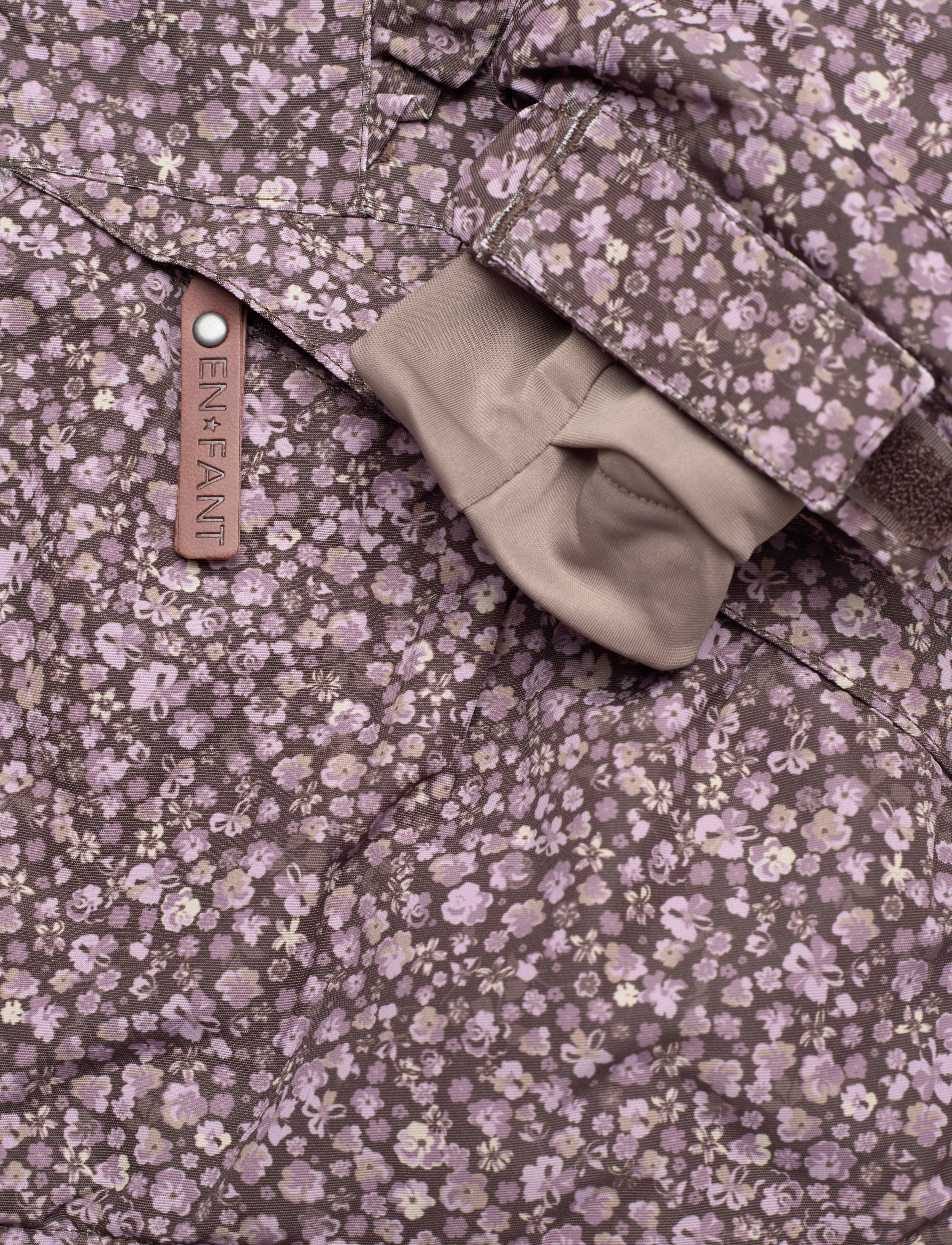En Fant - Jacket AOP - coffee bean - 3