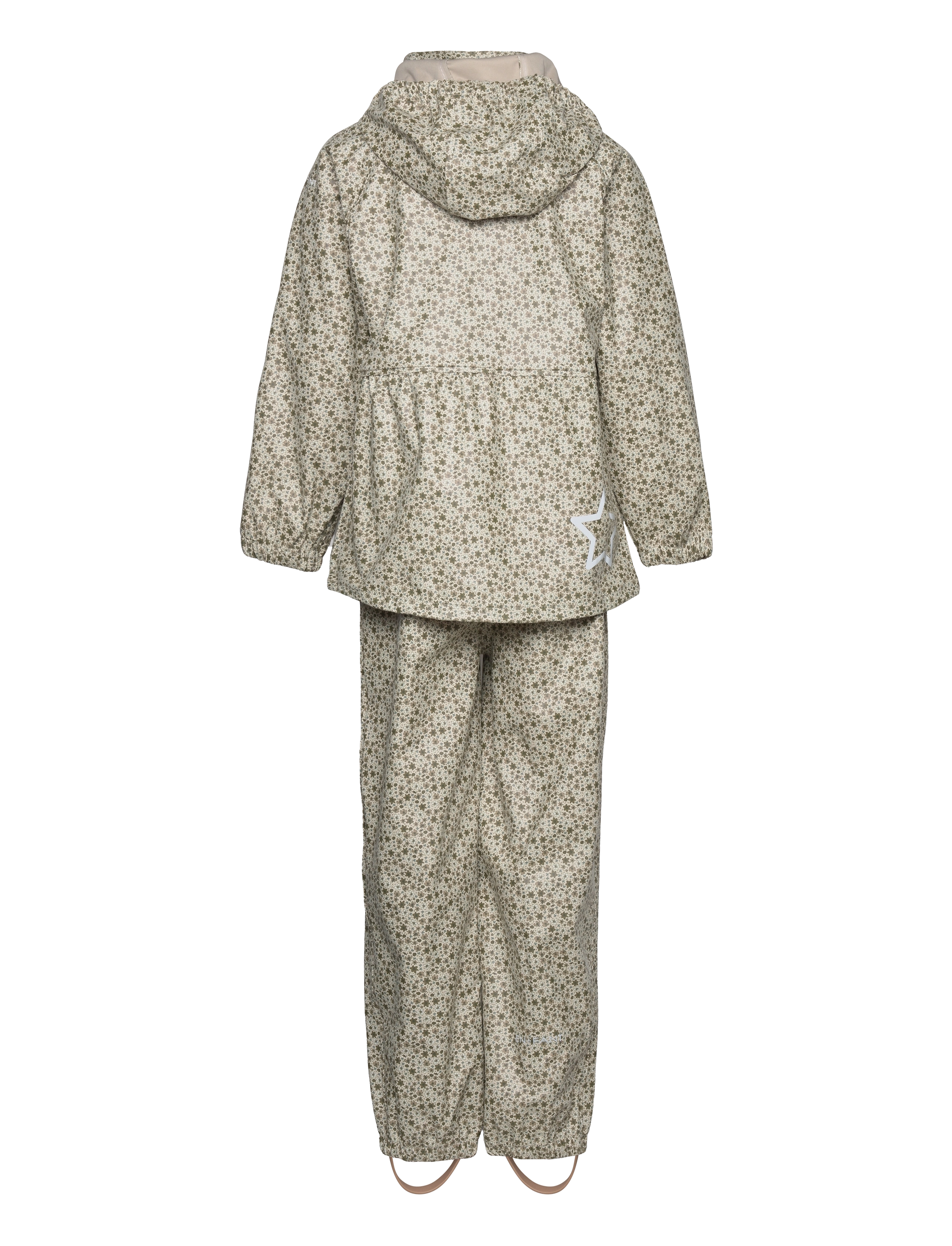 En Fant - Rainwear Set AOP - peyote - 1