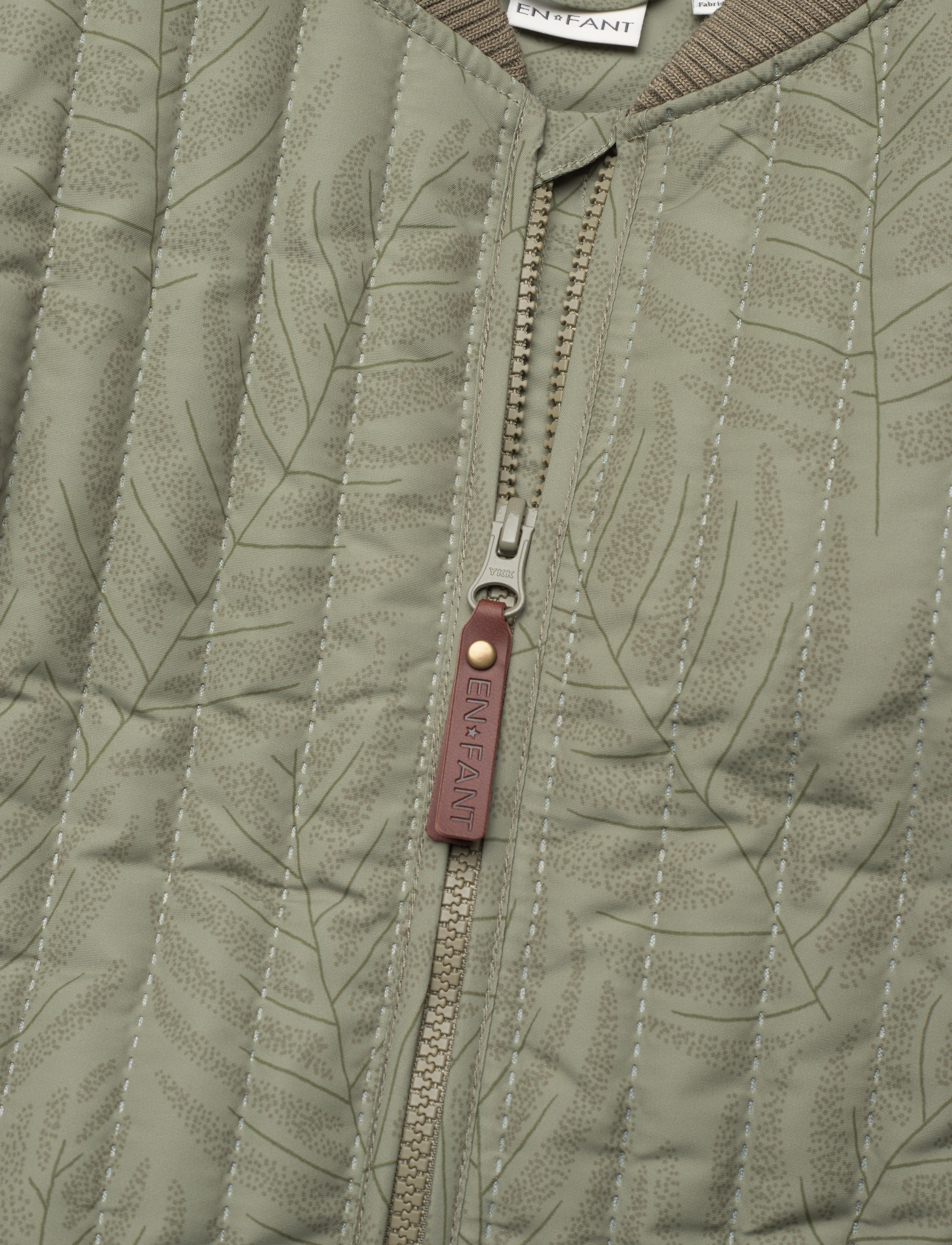 En Fant - Thermal Set AOP - moss green - 4