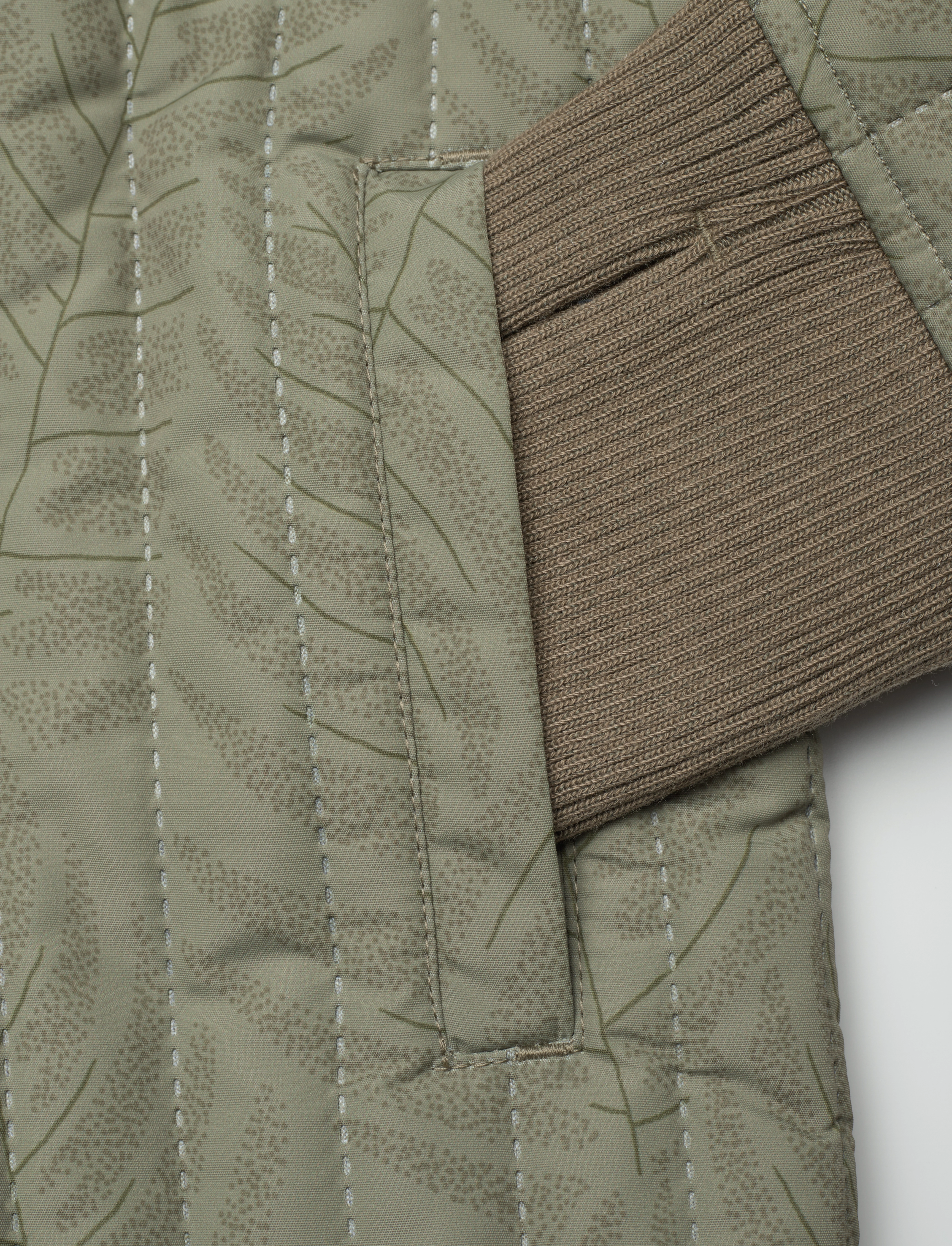 En Fant - Thermal Set AOP - moss green - 5