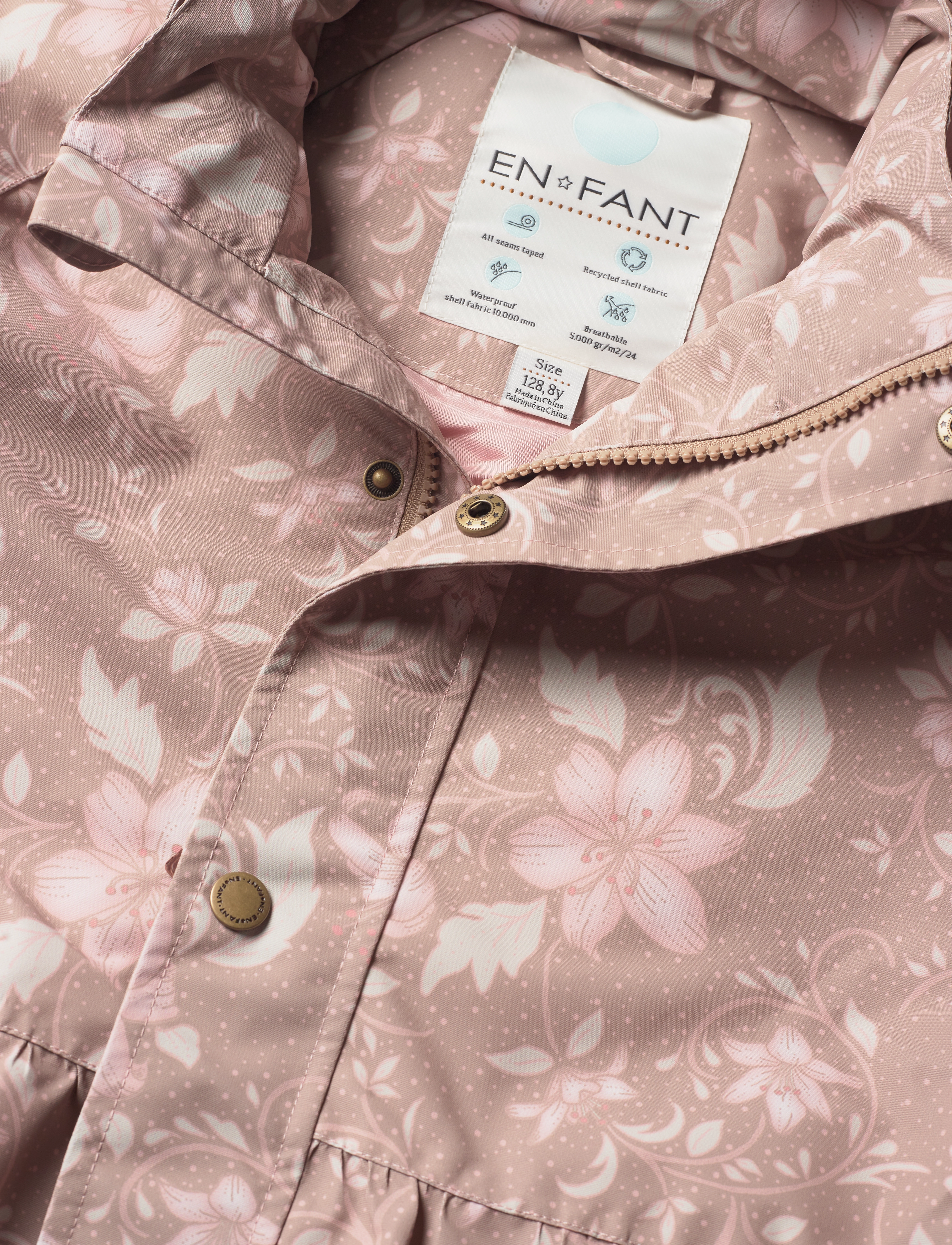En Fant - Jacket AOP - affogat - 2
