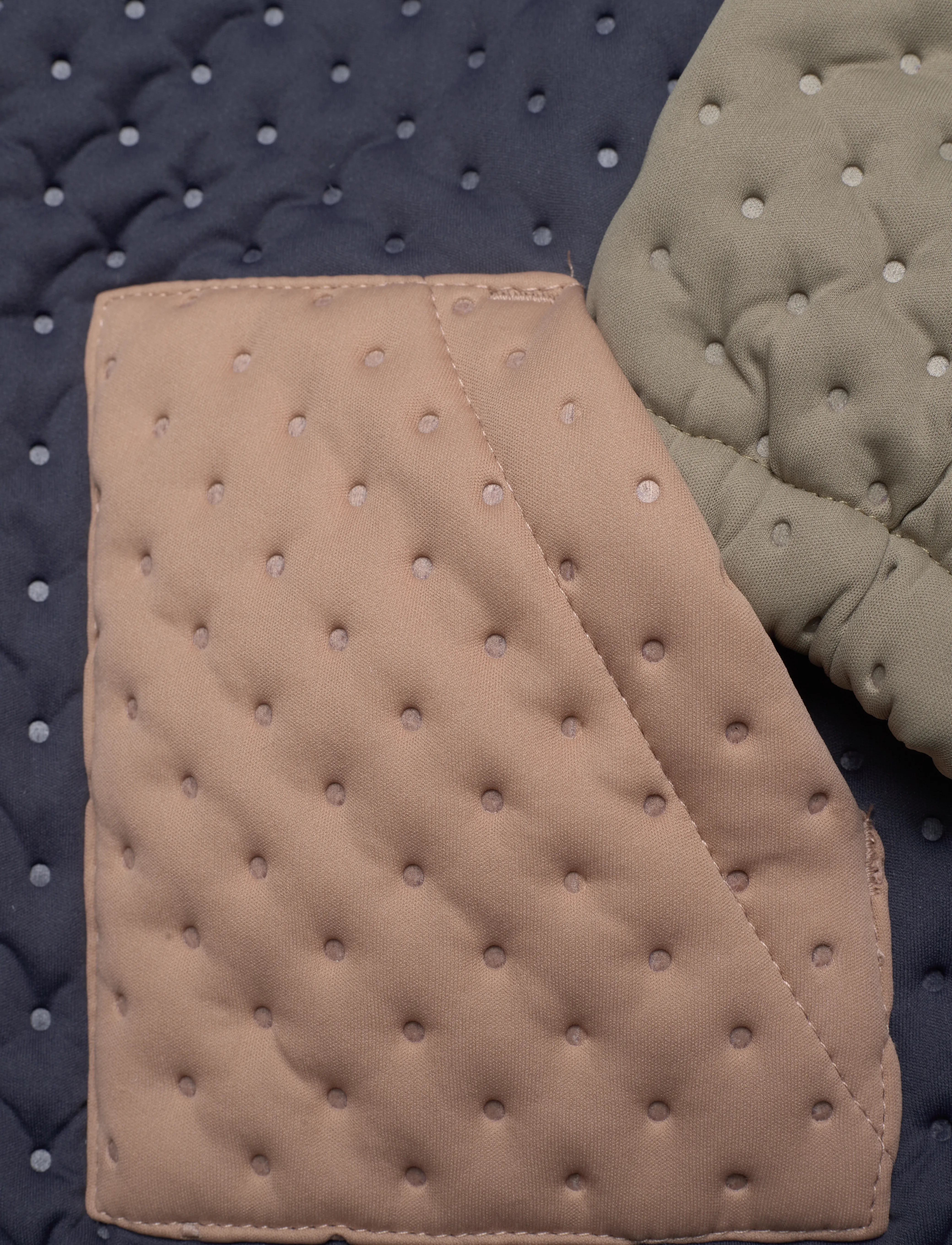 En Fant - Thermal Jacket Soft Colorblock - moss green - 3