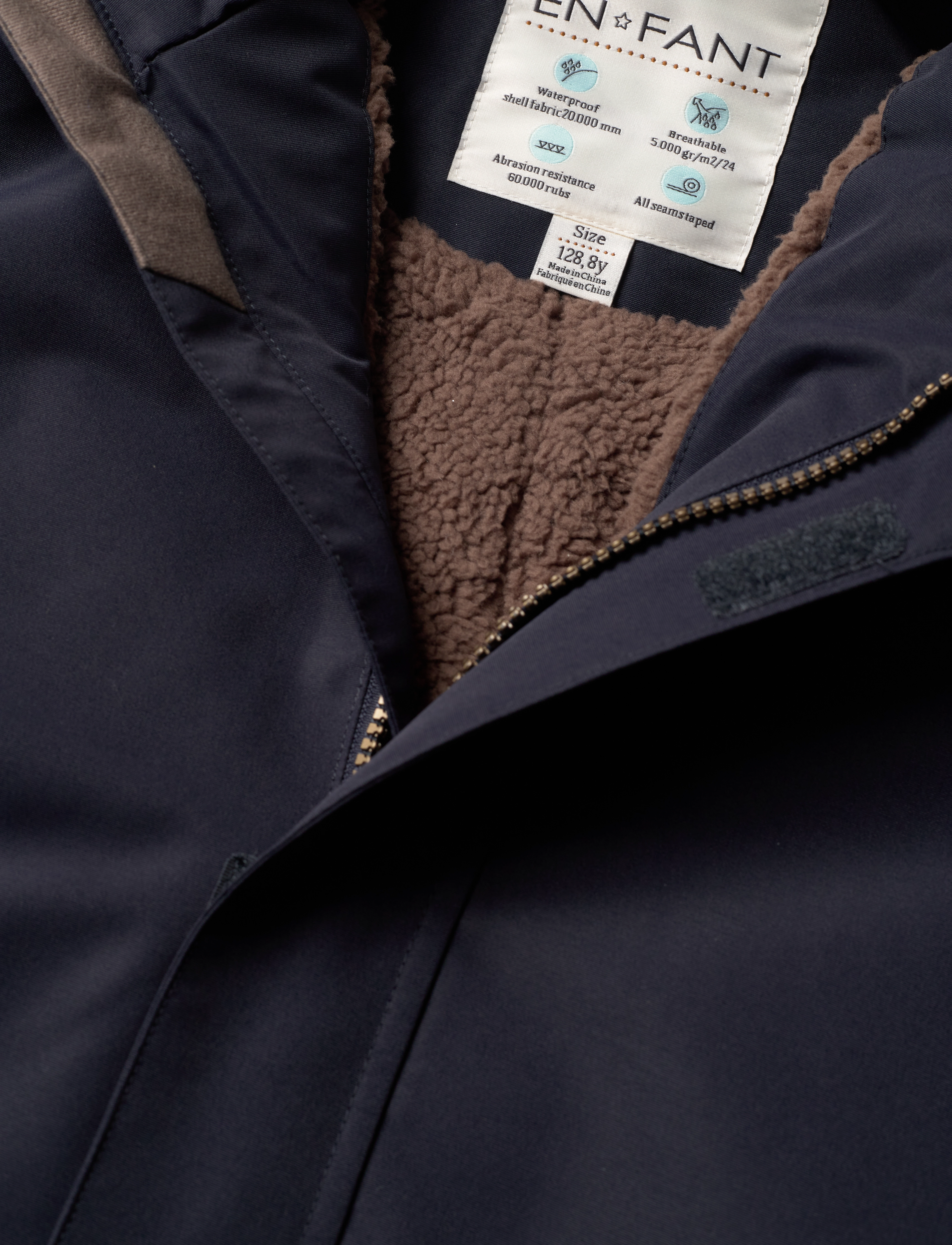 En Fant - Snowsuit W. Fake Fur - parisian night - 2