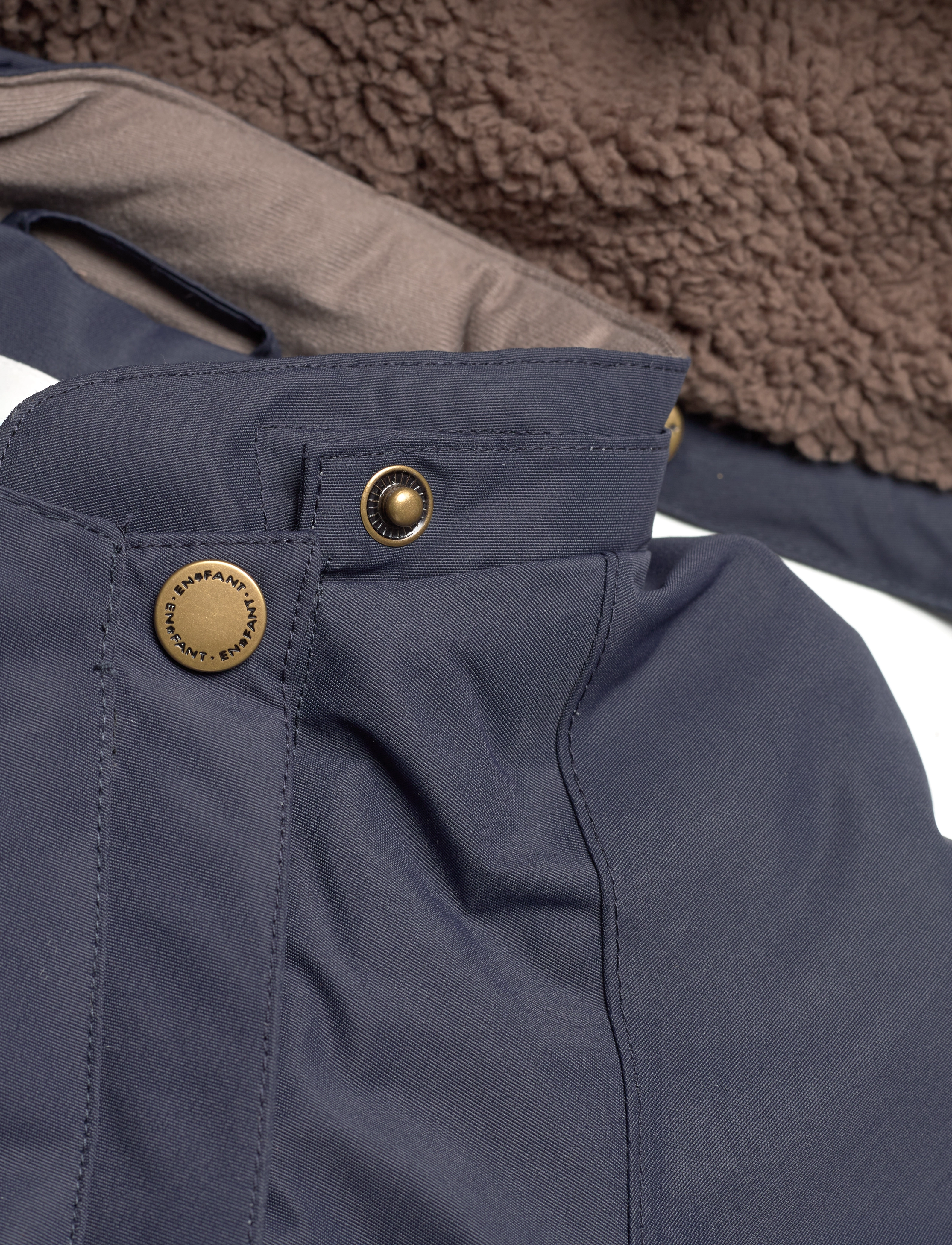 En Fant - Snowsuit W. Fake Fur - parisian night - 3