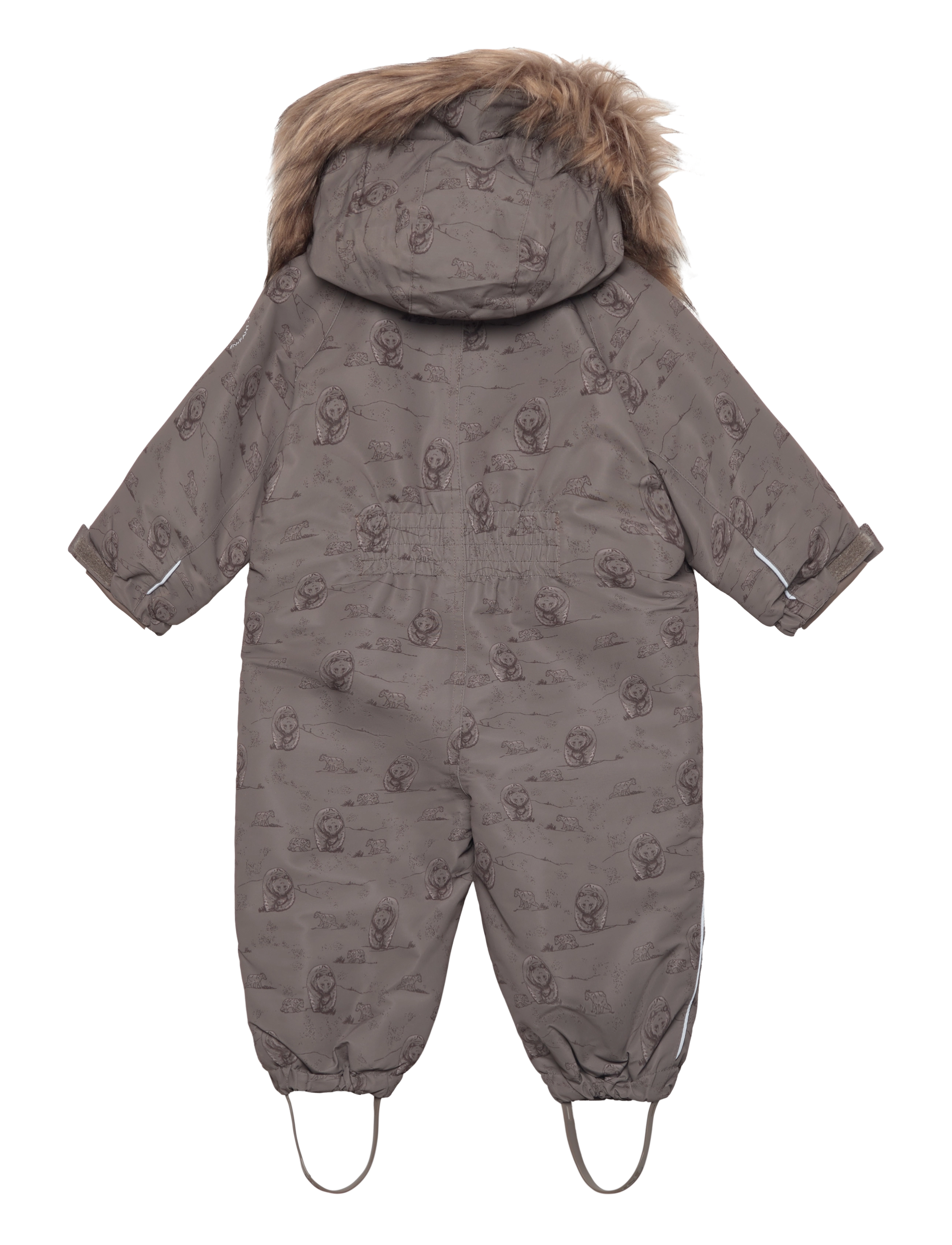 En Fant - Snowsuit AOP - chocolate chip - 1