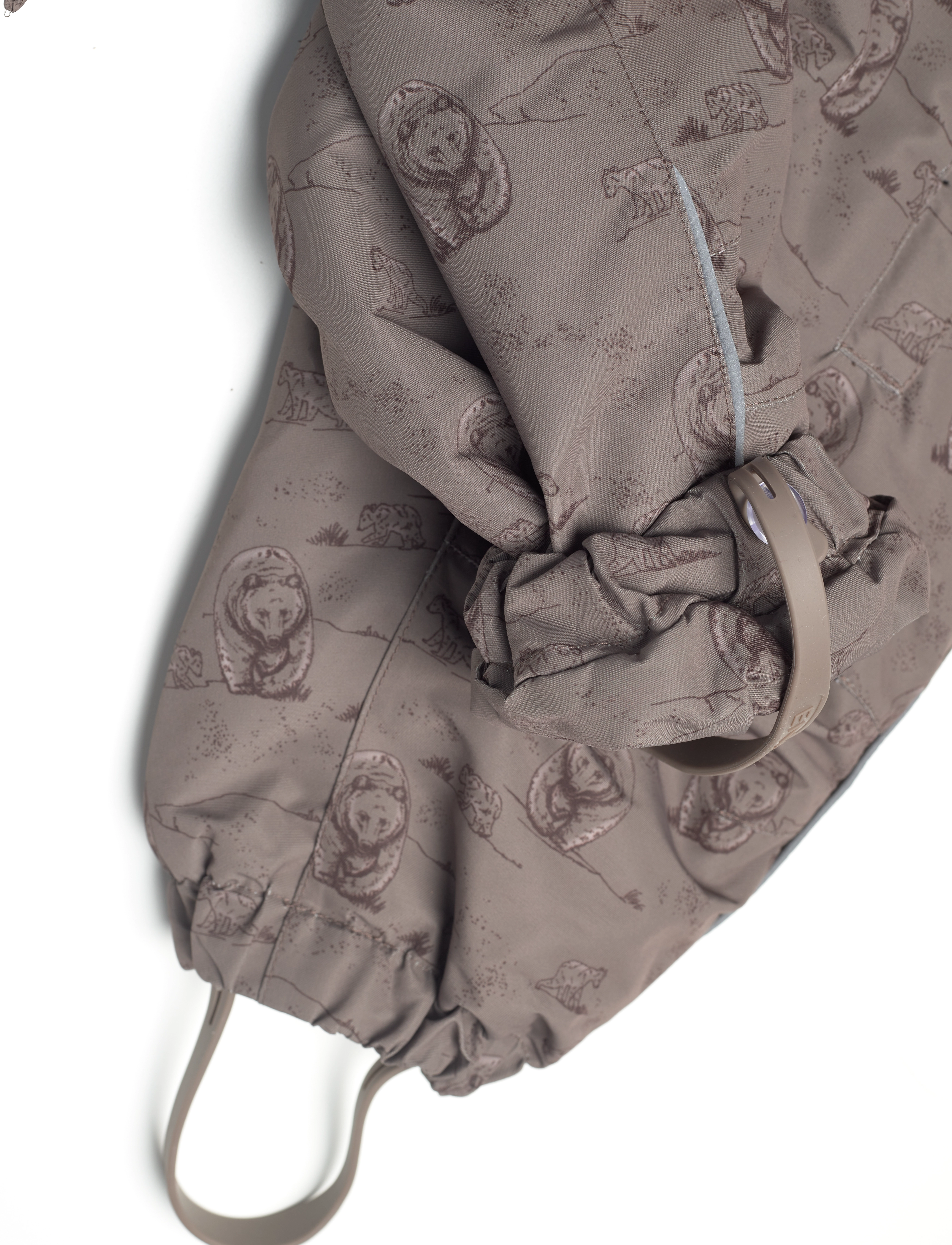 En Fant - Snowsuit AOP - chocolate chip - 4