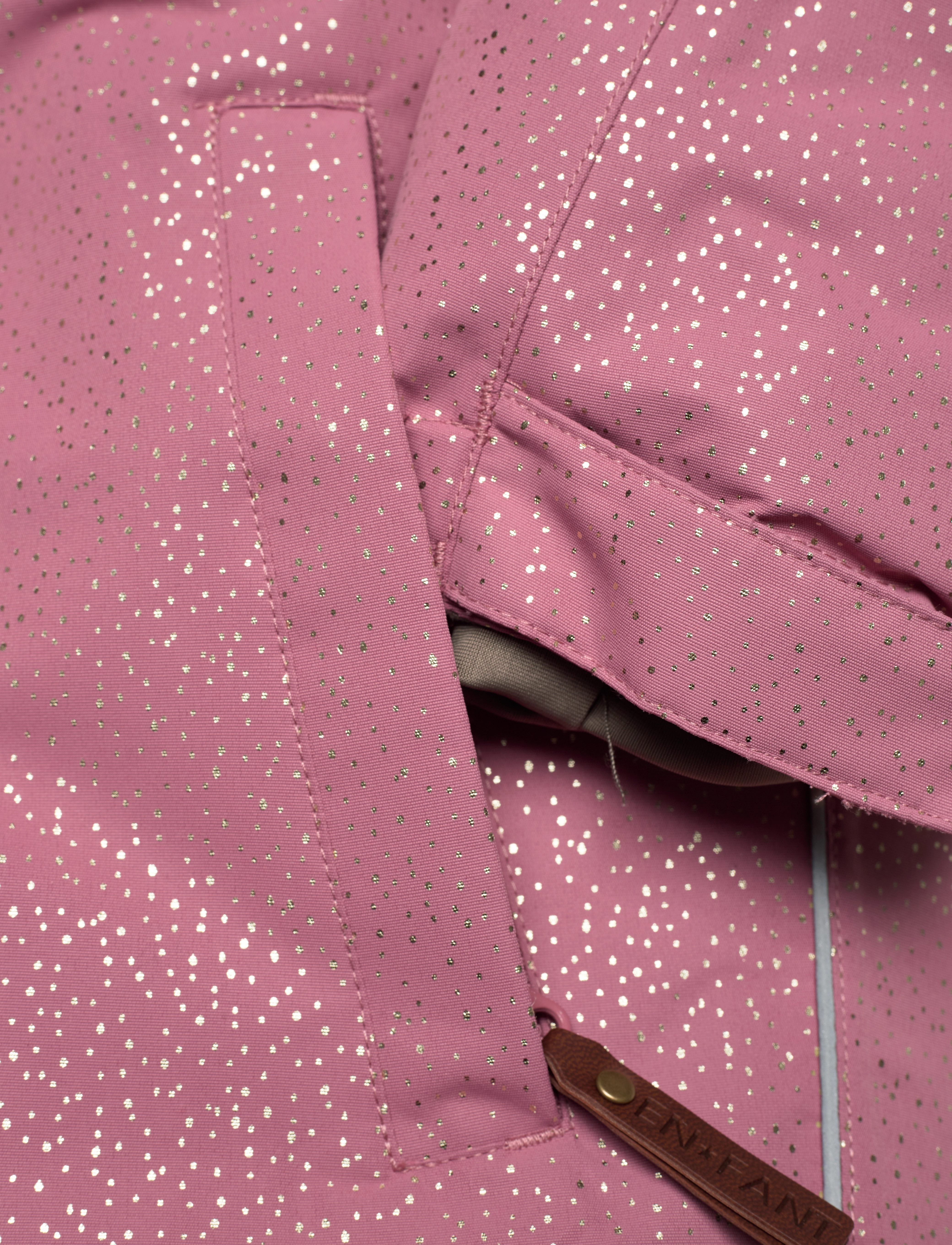 En Fant - Snowsuit Glitter - mesa rose - 3
