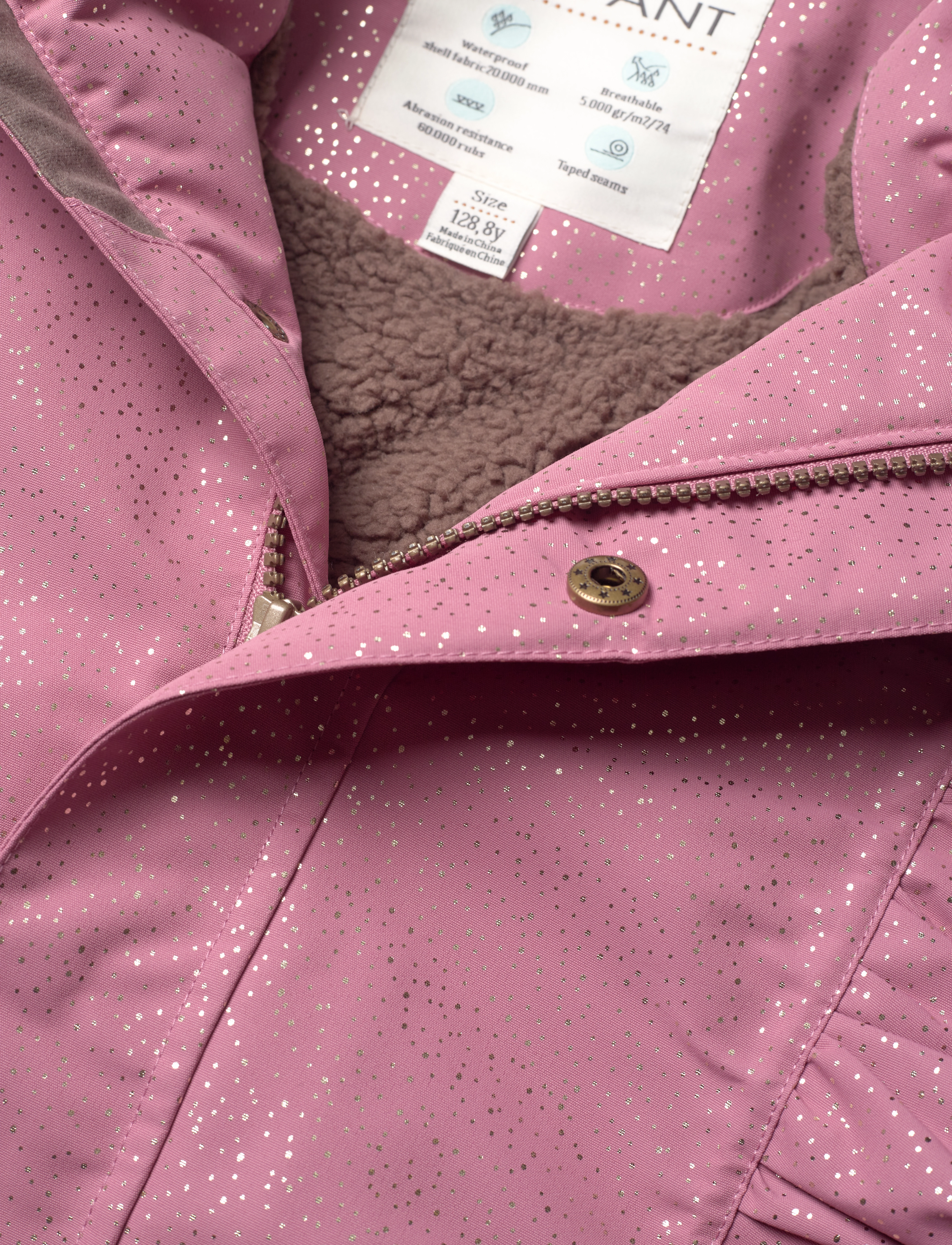 En Fant - Jacket Glitter - mesa rose - 2