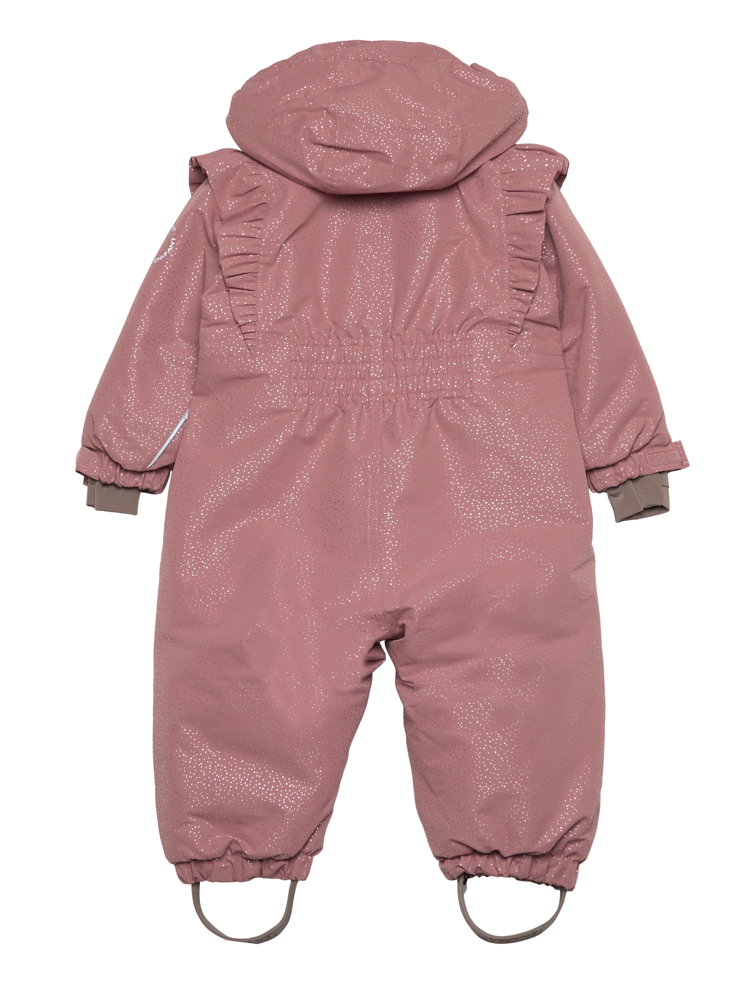 En Fant - Baby Snowsuit W. Frills - burlwood - 1