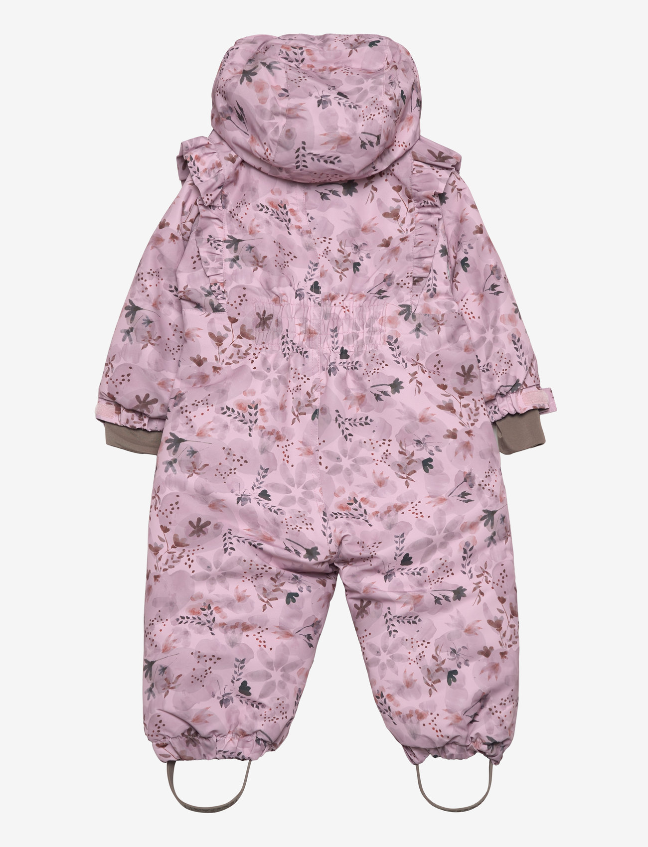 En Fant - Baby Snowsuit W. Frills - shop efter alder - burnished lilac - 1