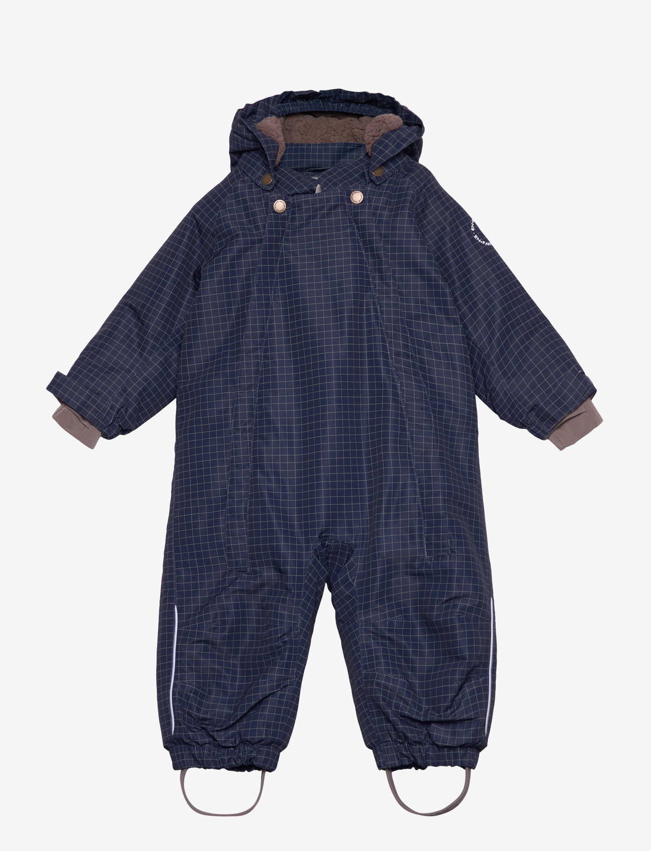 En Fant - Baby Snowsuit AOP - parisian night - 0