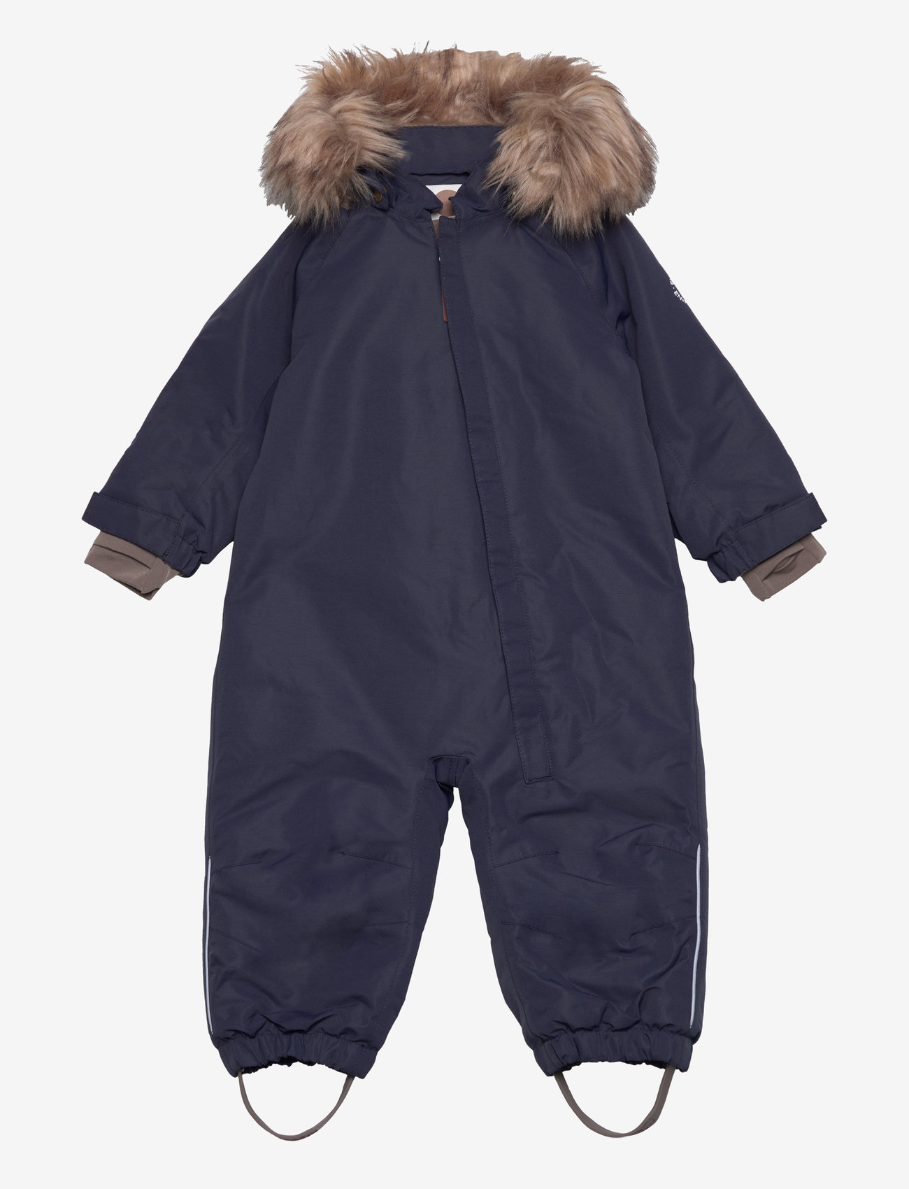 En Fant Baby Snowsuit W. Fake Fur - En Fant - PARISIAN NIGHT / navy